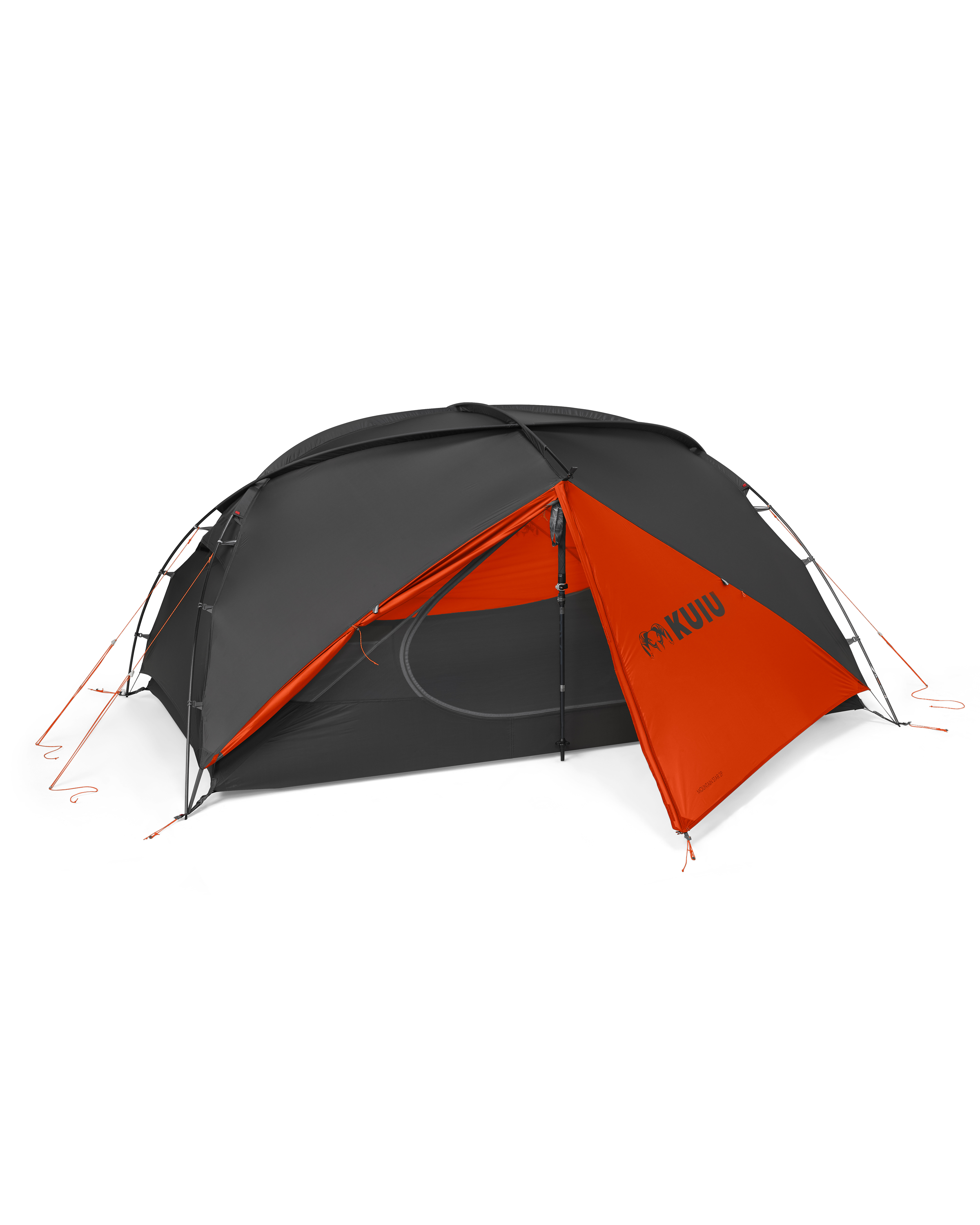 Mountain Star 2 Person Tent | Gunmetal-Orange - Image 3