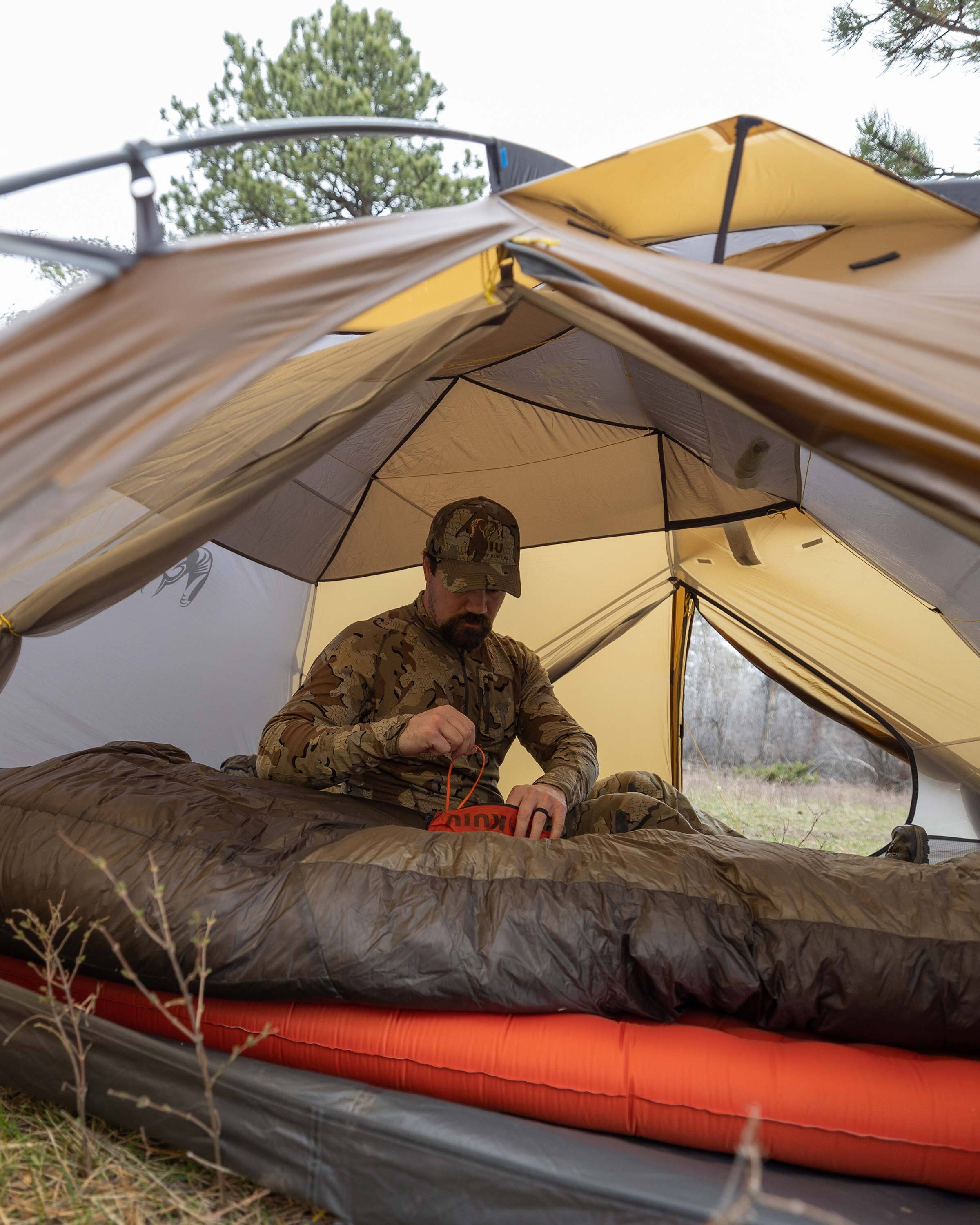 Mountain Star 3 Person Tent Set | Gunmetal-Camel - Image 11
