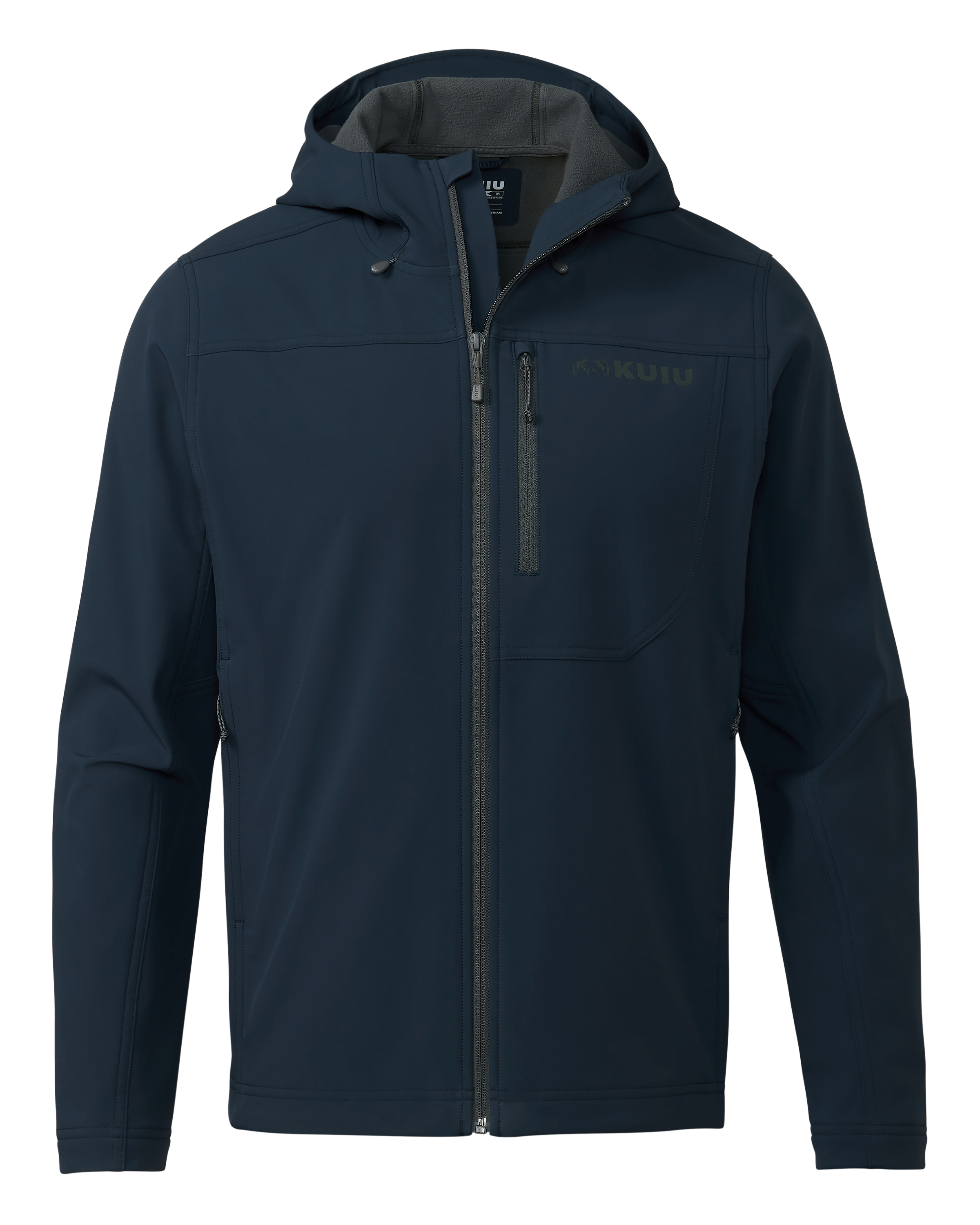 Alpine Hooded Jacket | Steel Blue