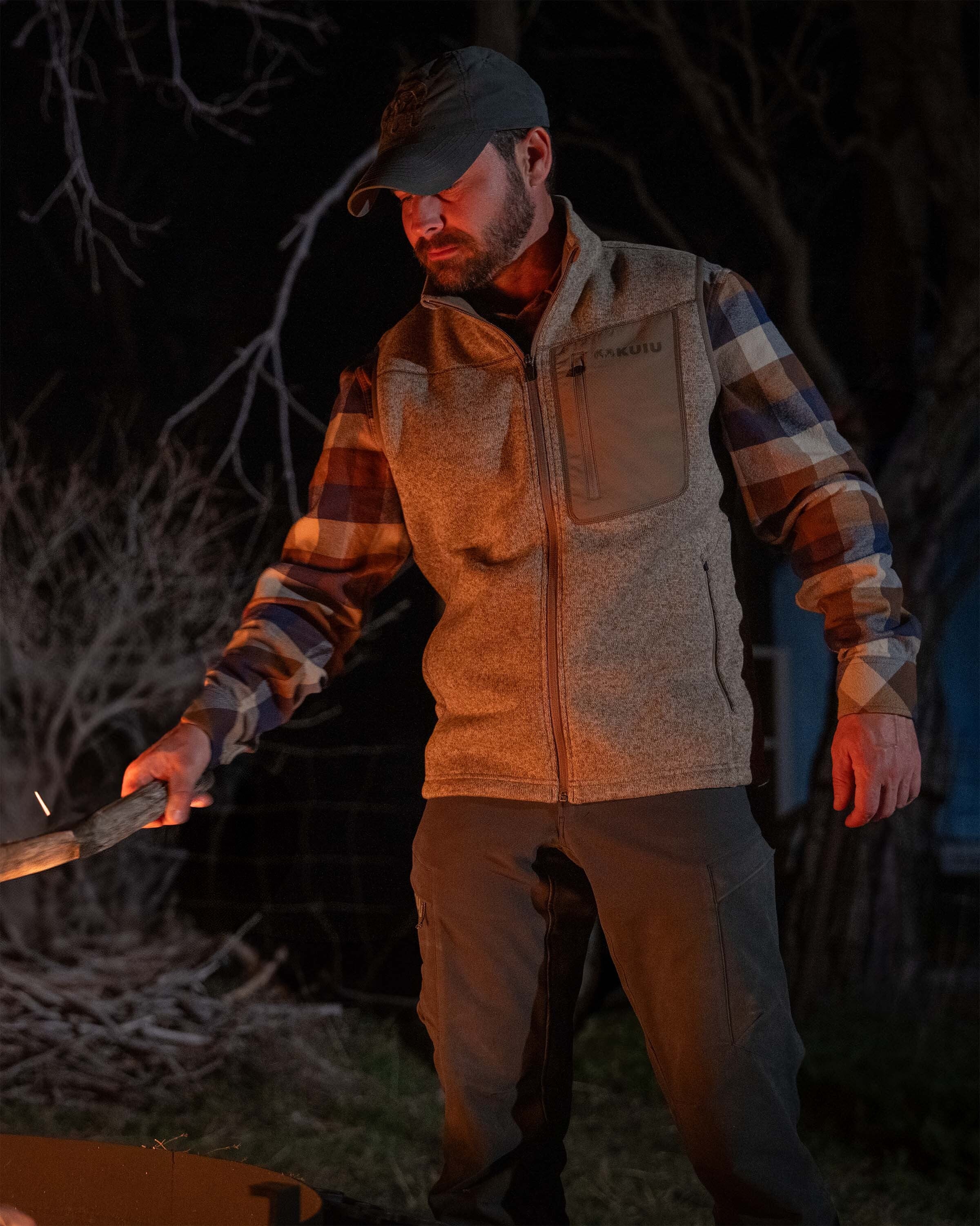 Base Camp Sweater Vest | Black - Image 4