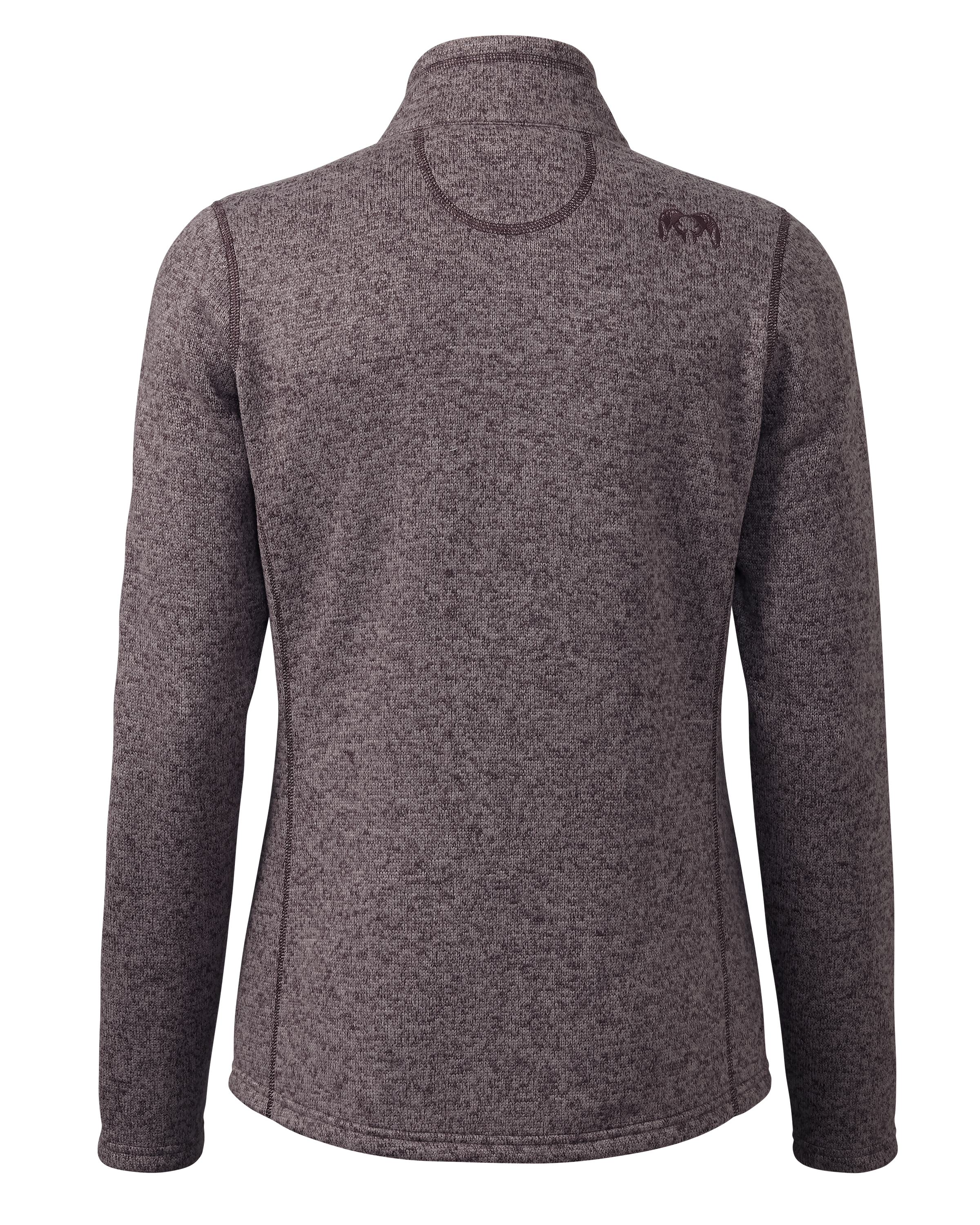 Alternative view of Women's Base Camp Full Zip Sweater | Dusk Heather