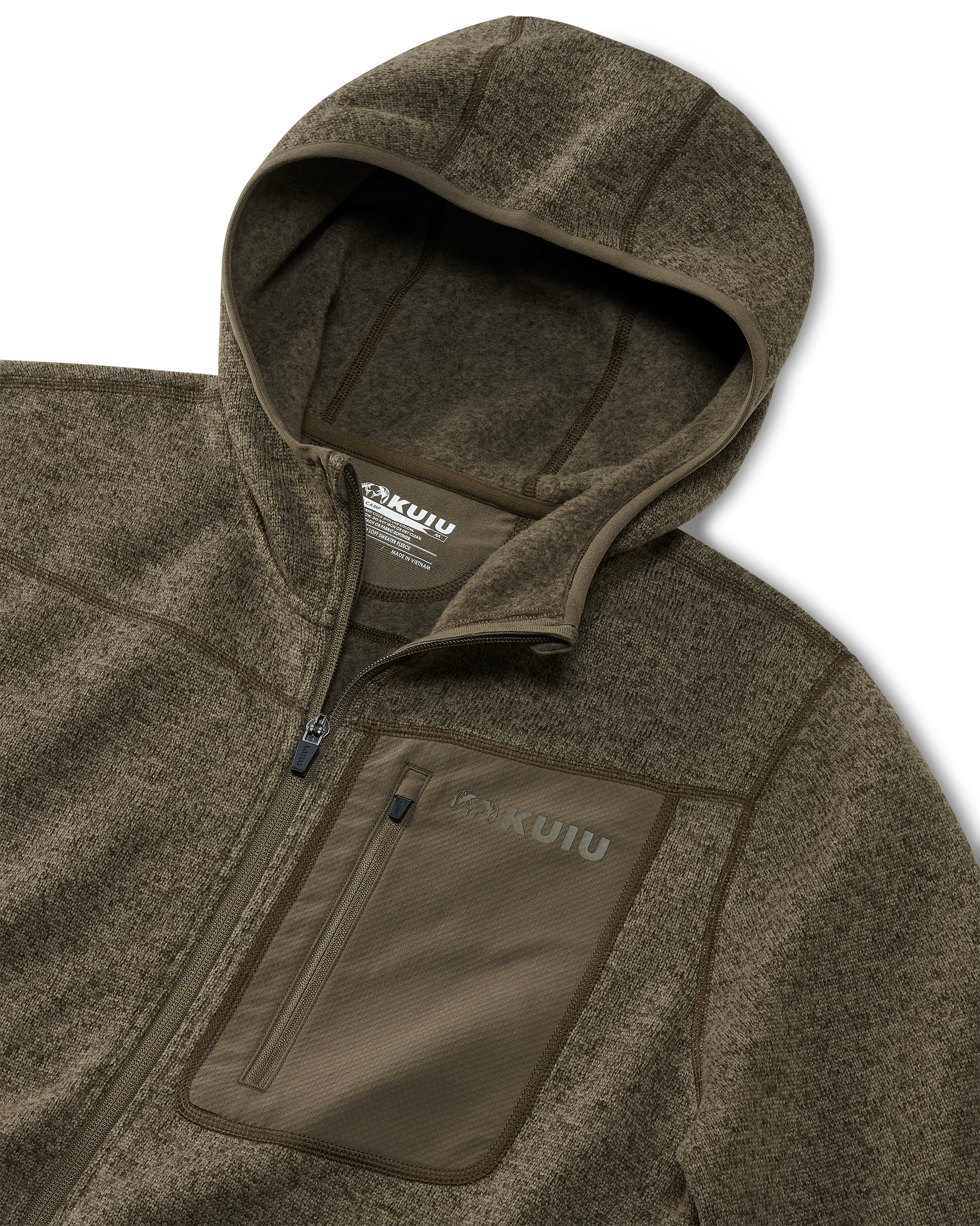 Base Camp Hooded Sweater | Ash Heather - Image 3