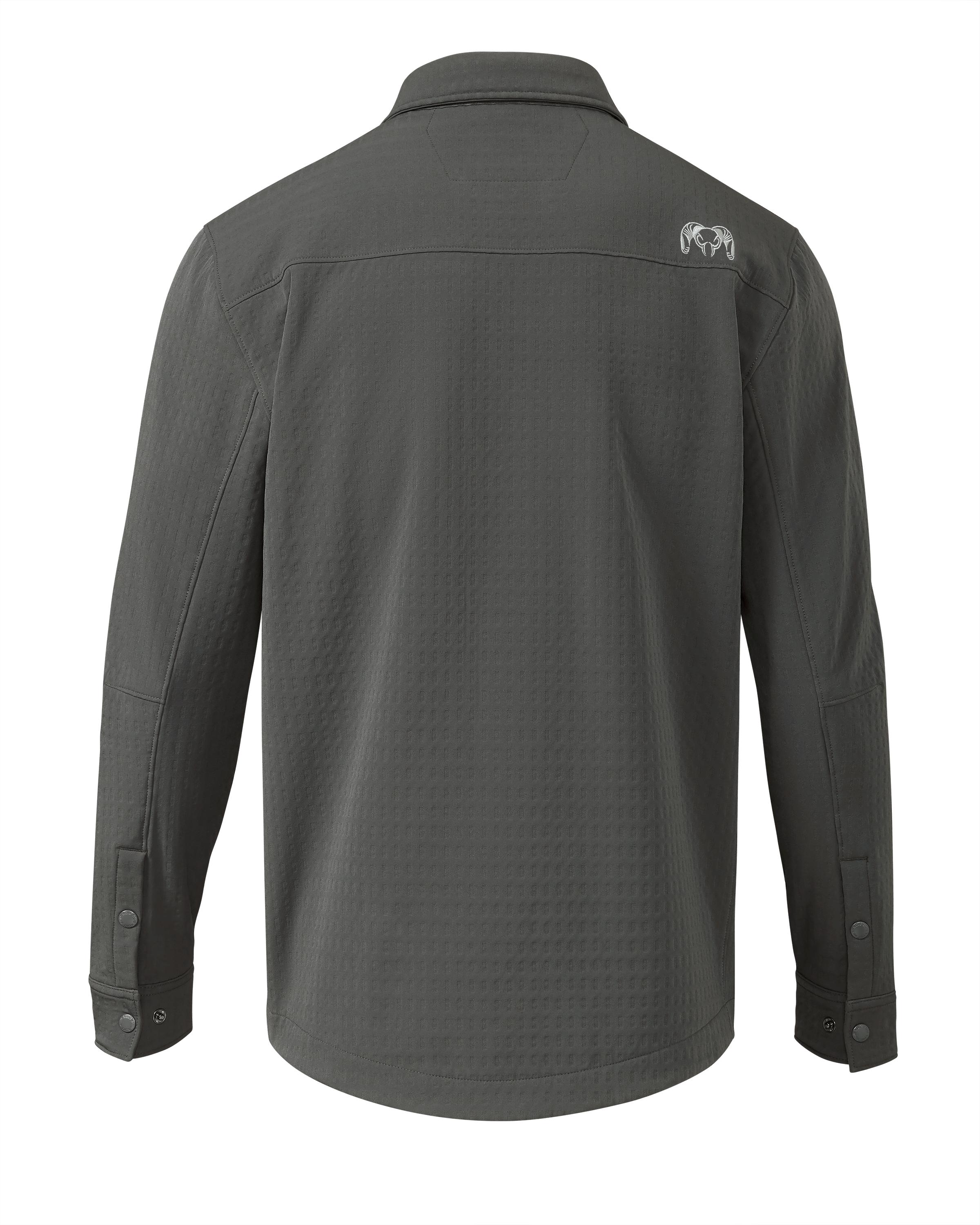 Alternative view of Blockfield Fleece Shirt Jacket | Gunmetal