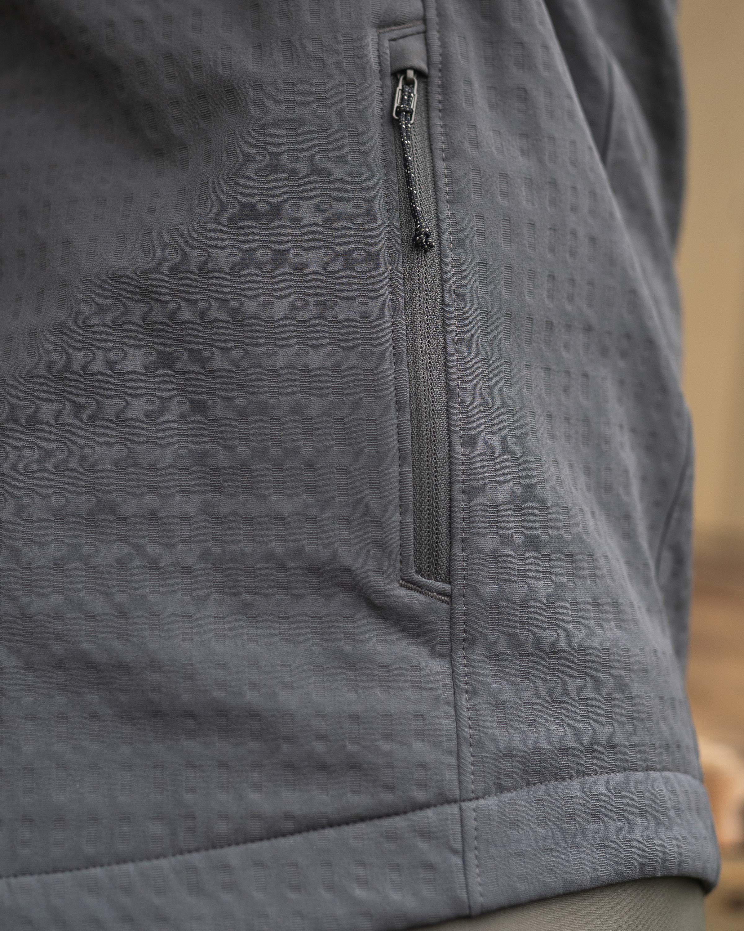 Blockfield Fleece Shirt Jacket | Black - Image 11
