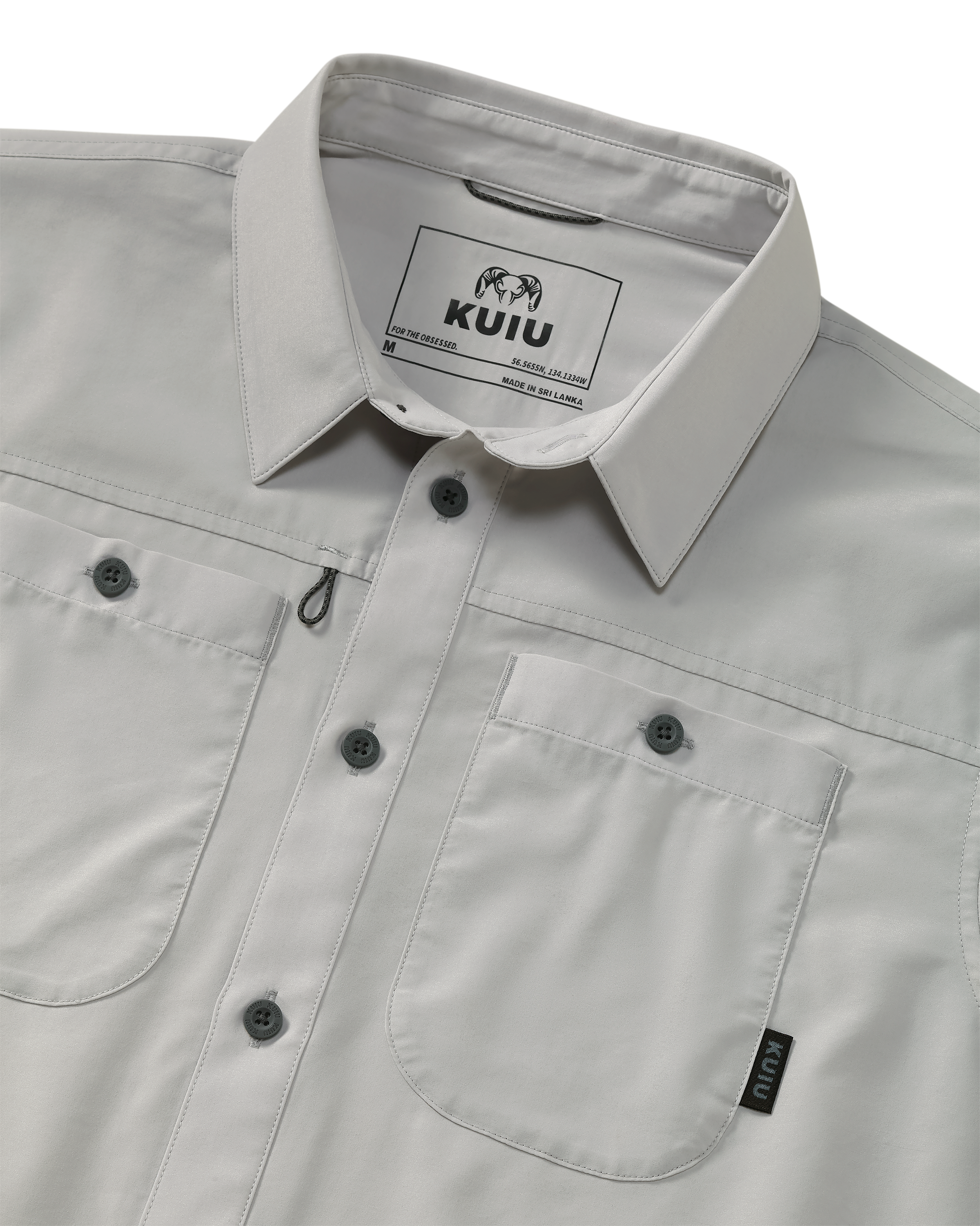 Outlet Borrego LS Shirt | Lunar - Image 3
