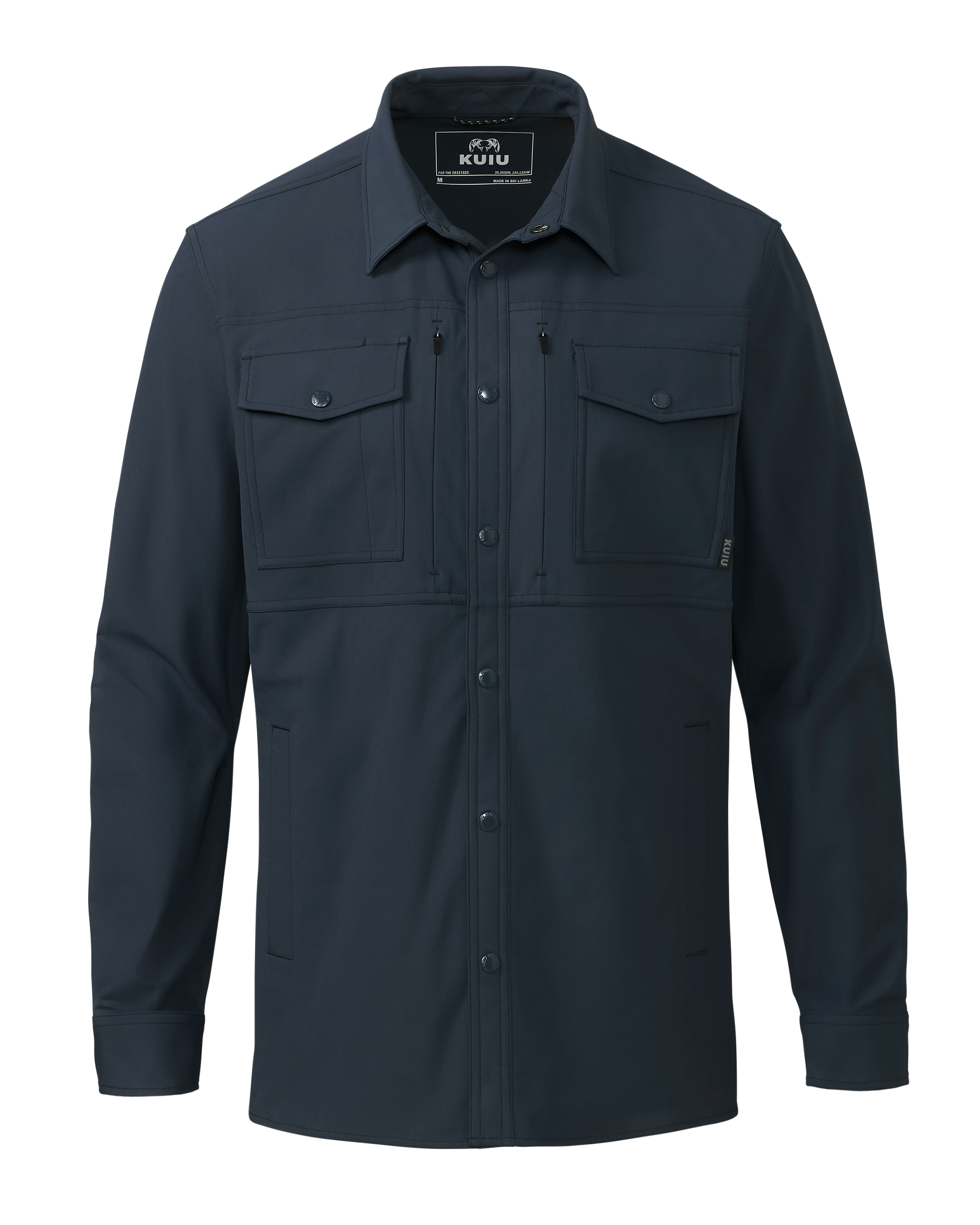 Outlet Tour Shirt Jacket | Steel Blue