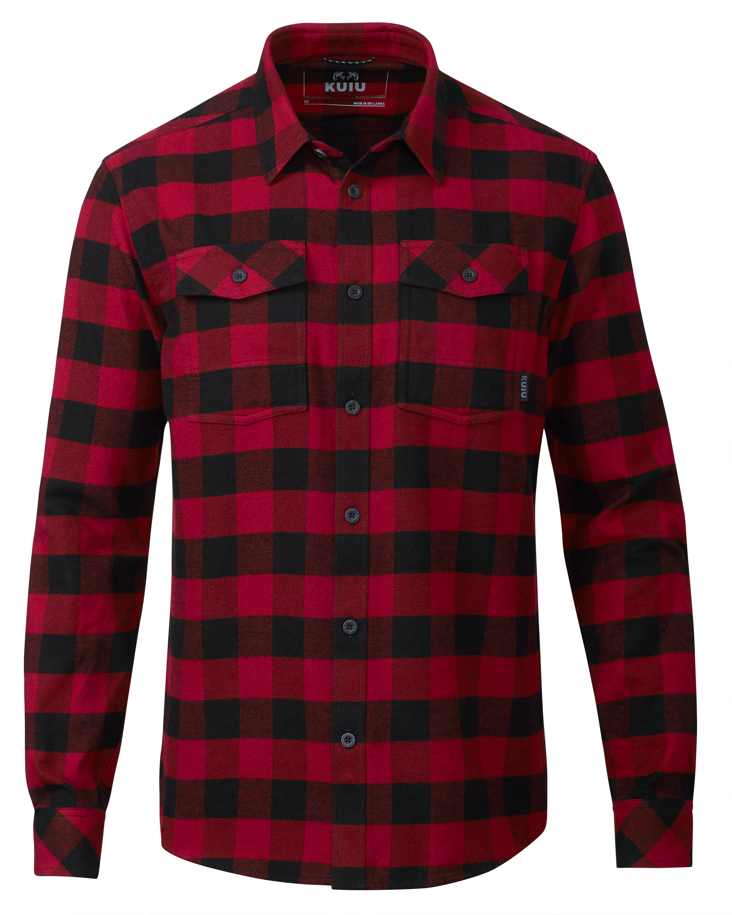Outlet Field Flannel Shirt | Red/Black Buffalo Check
