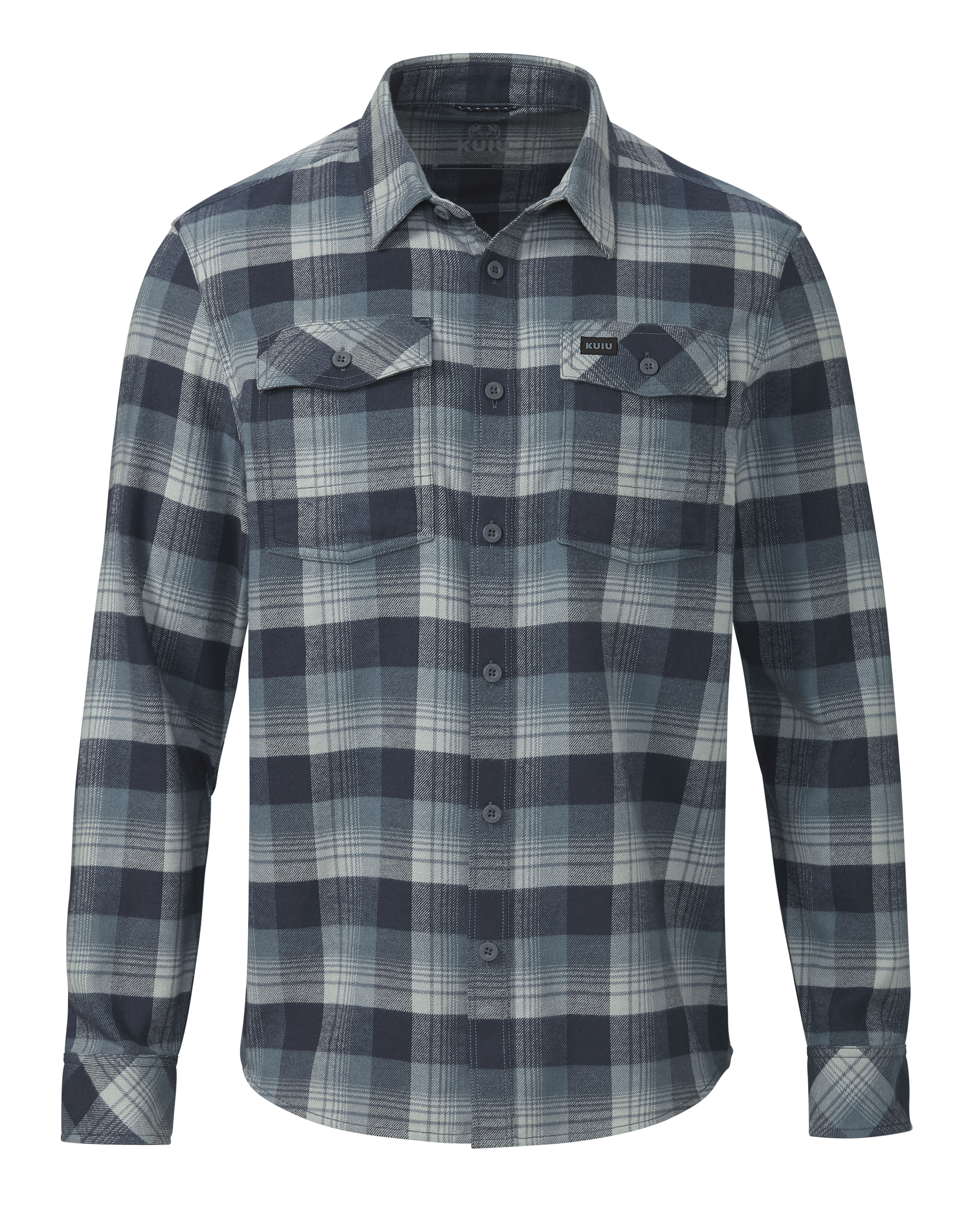 Field Flannel Shirt | Steel Blue Blockline