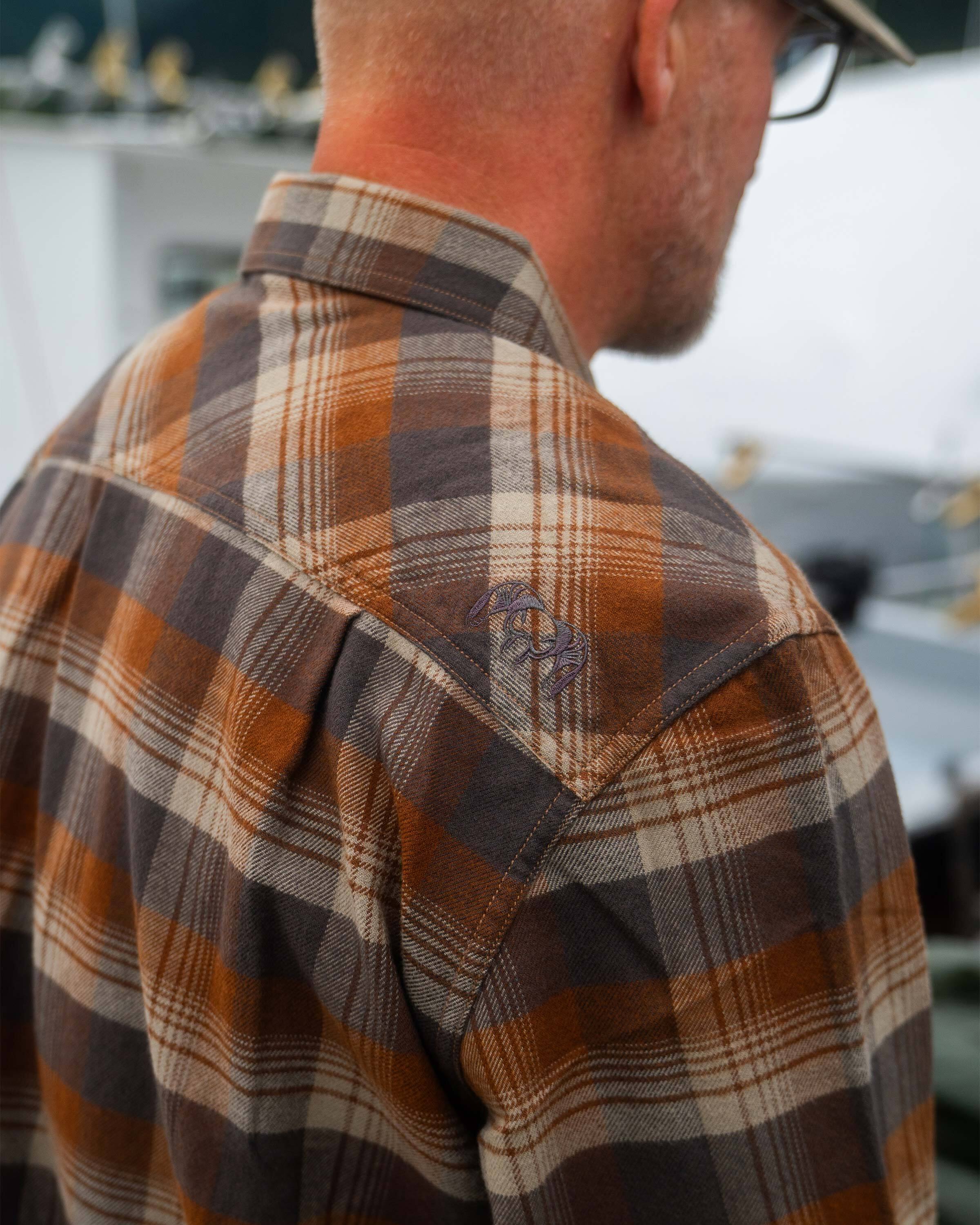 Field Flannel Shirt | Shadow Blockline - Image 5