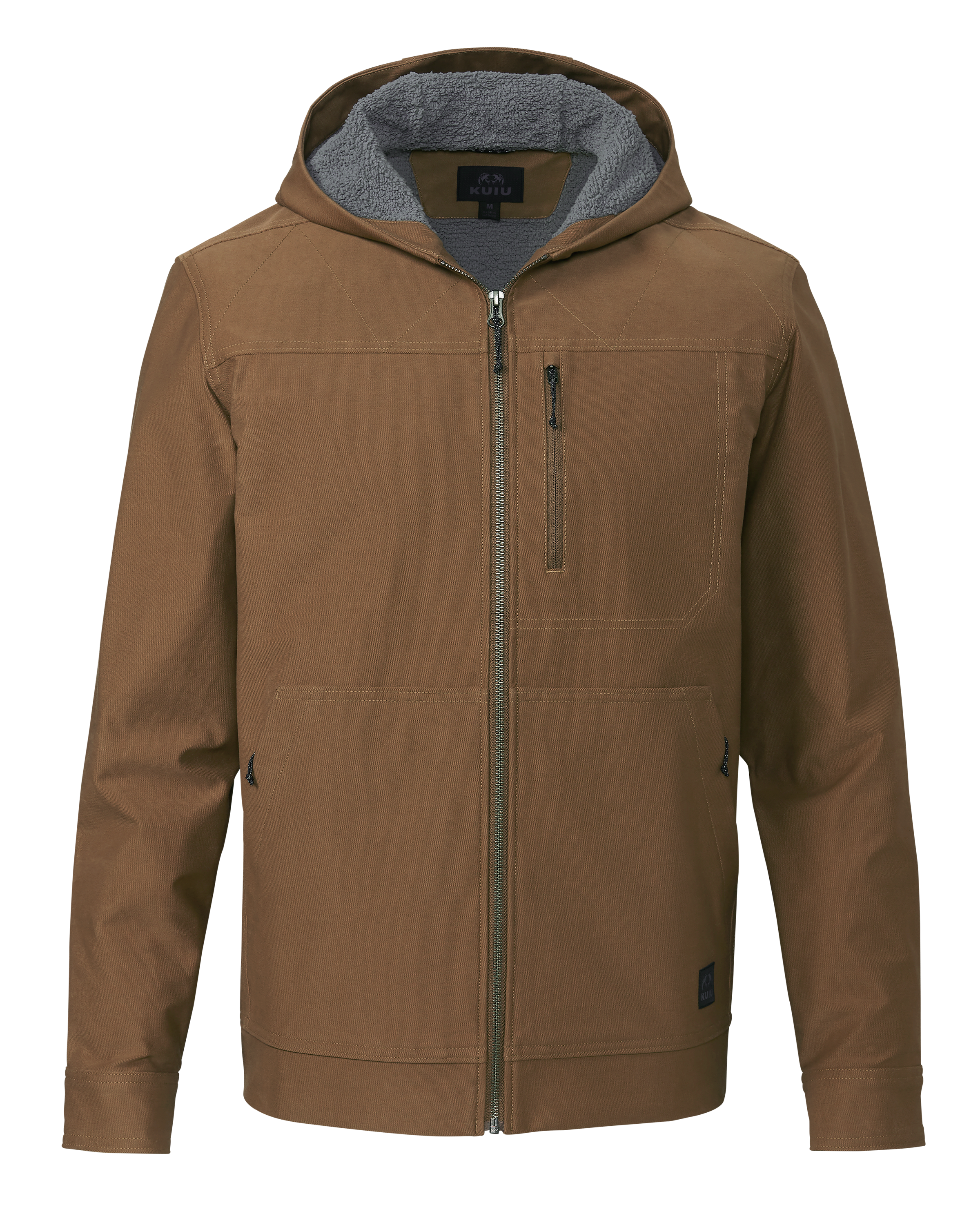 Brawley Hooded Fleece Jacket | Saddle