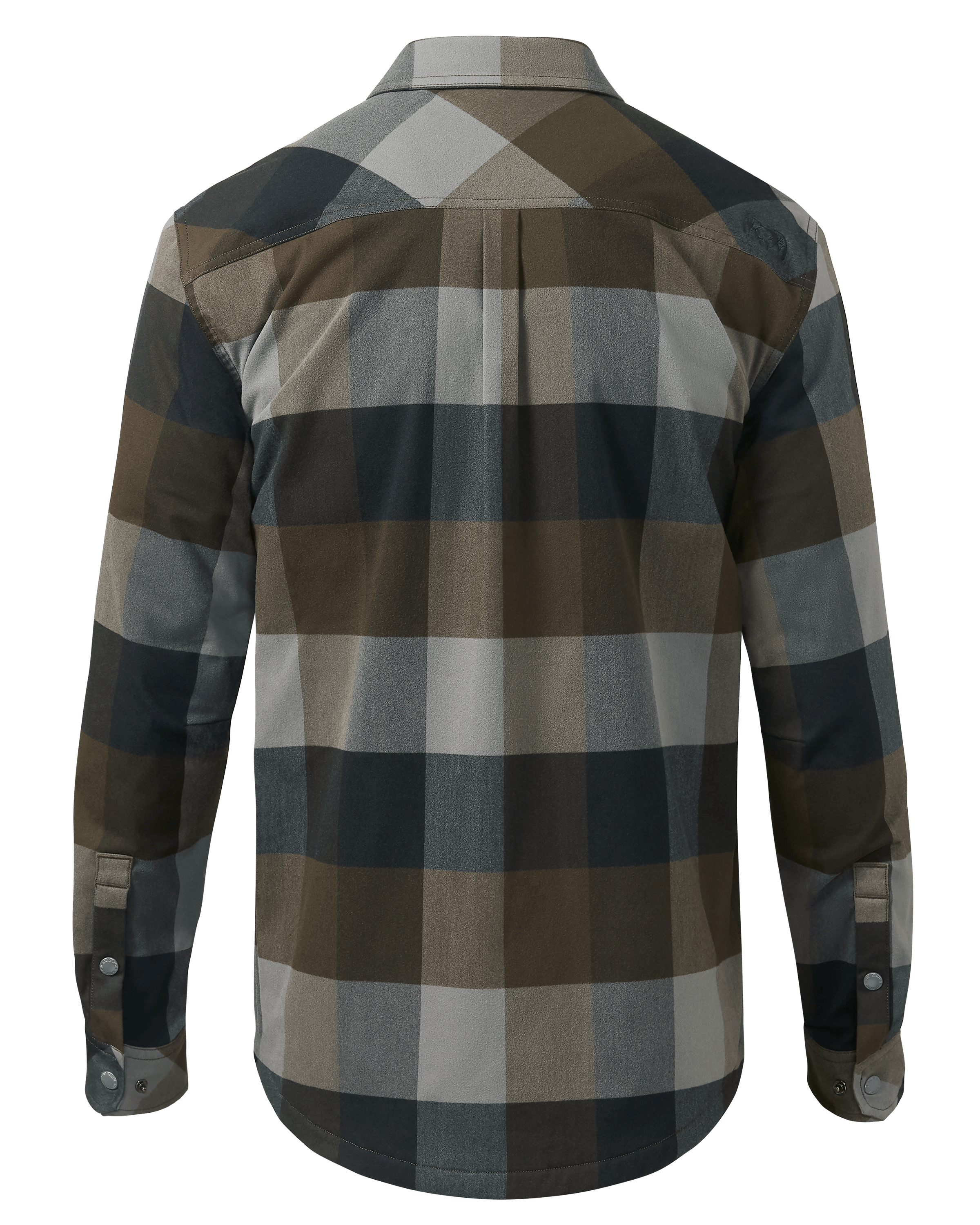 Field Flannel Fleece Shirt Jacket | Vias Plaid - Image 3