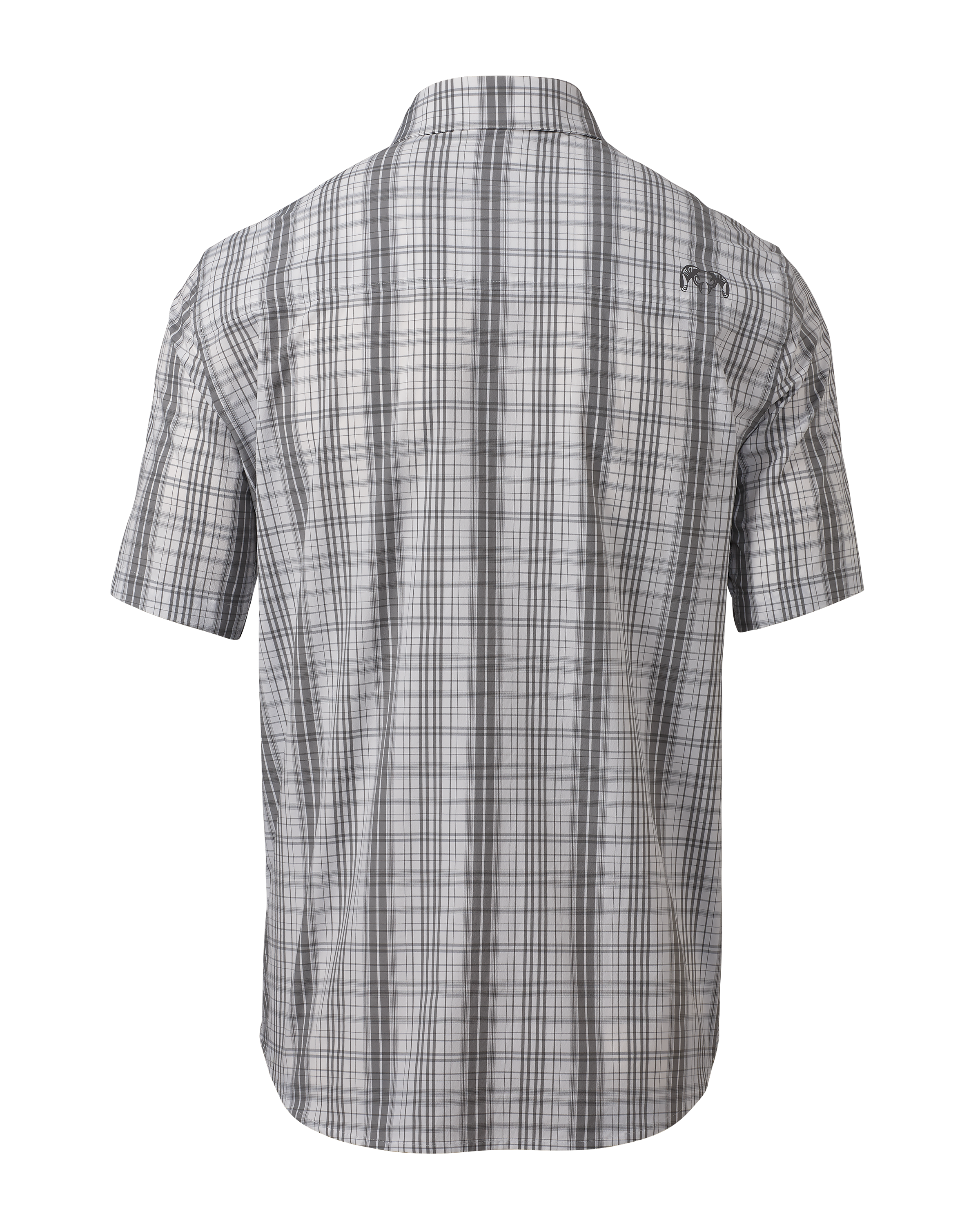 Alternative view of Borrego SS Shirt | Granite Plaid