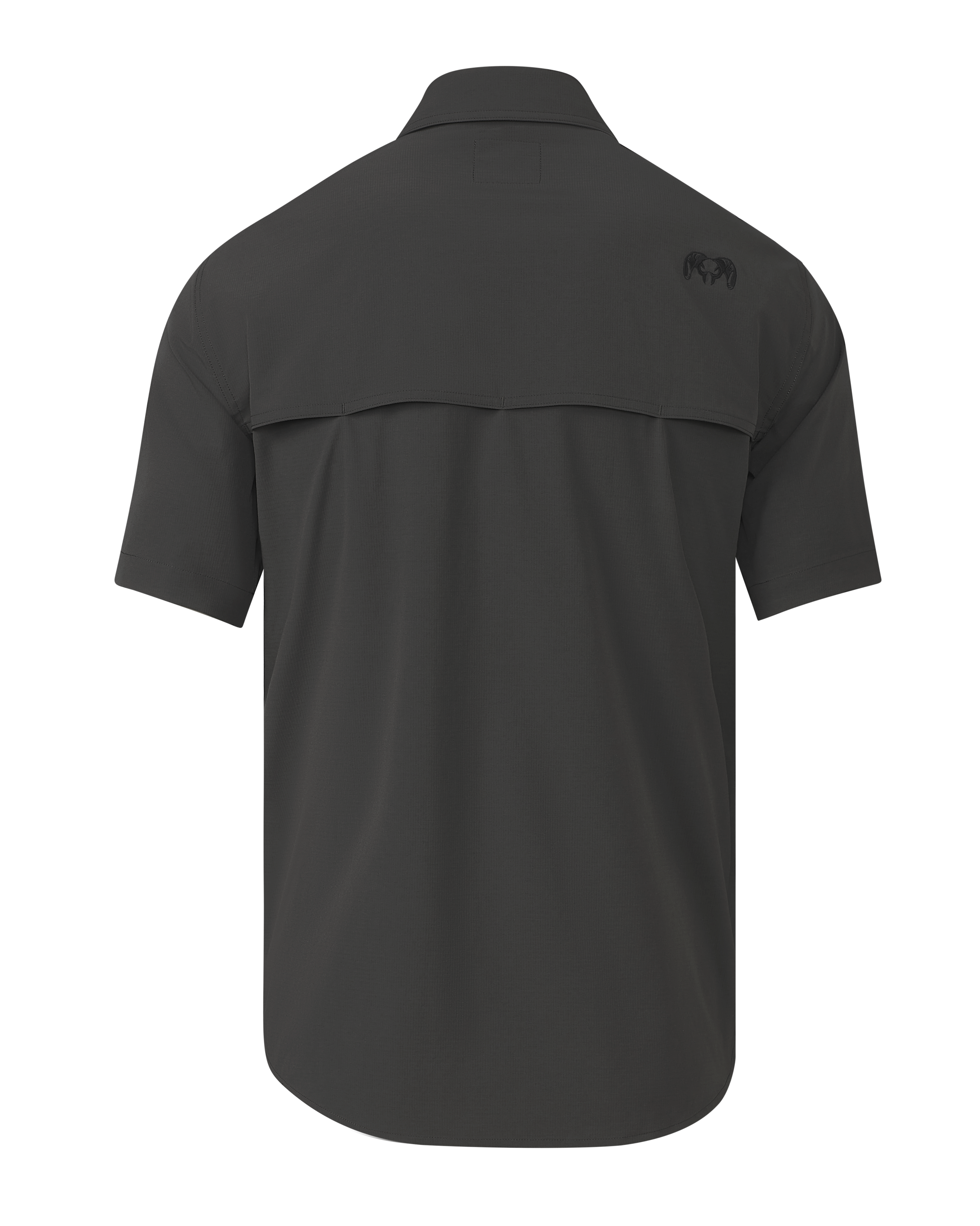 Alternative view of Gauge SS Work Shirt | Asphalt