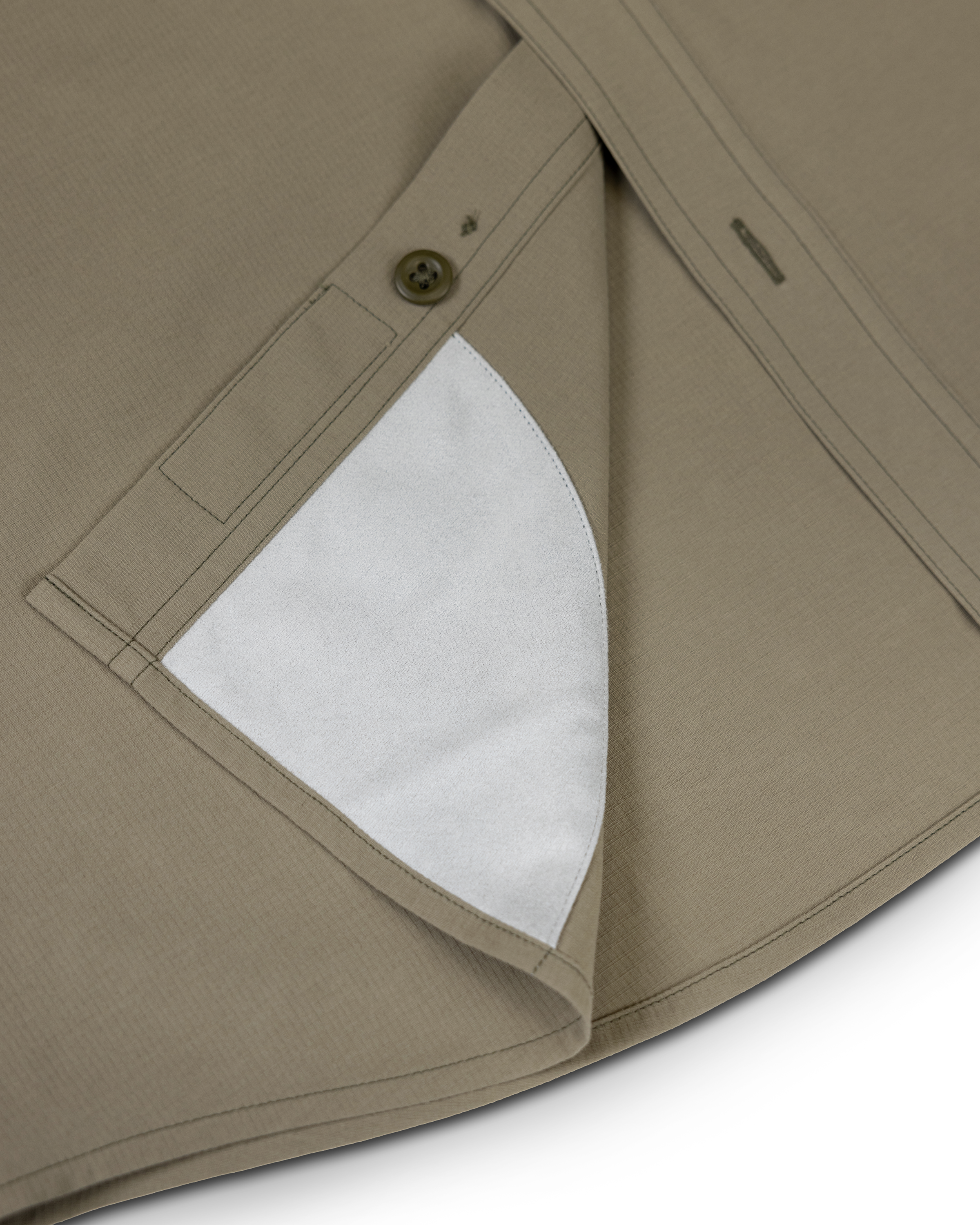 Gauge LS Work Shirt | Khaki - Image 4