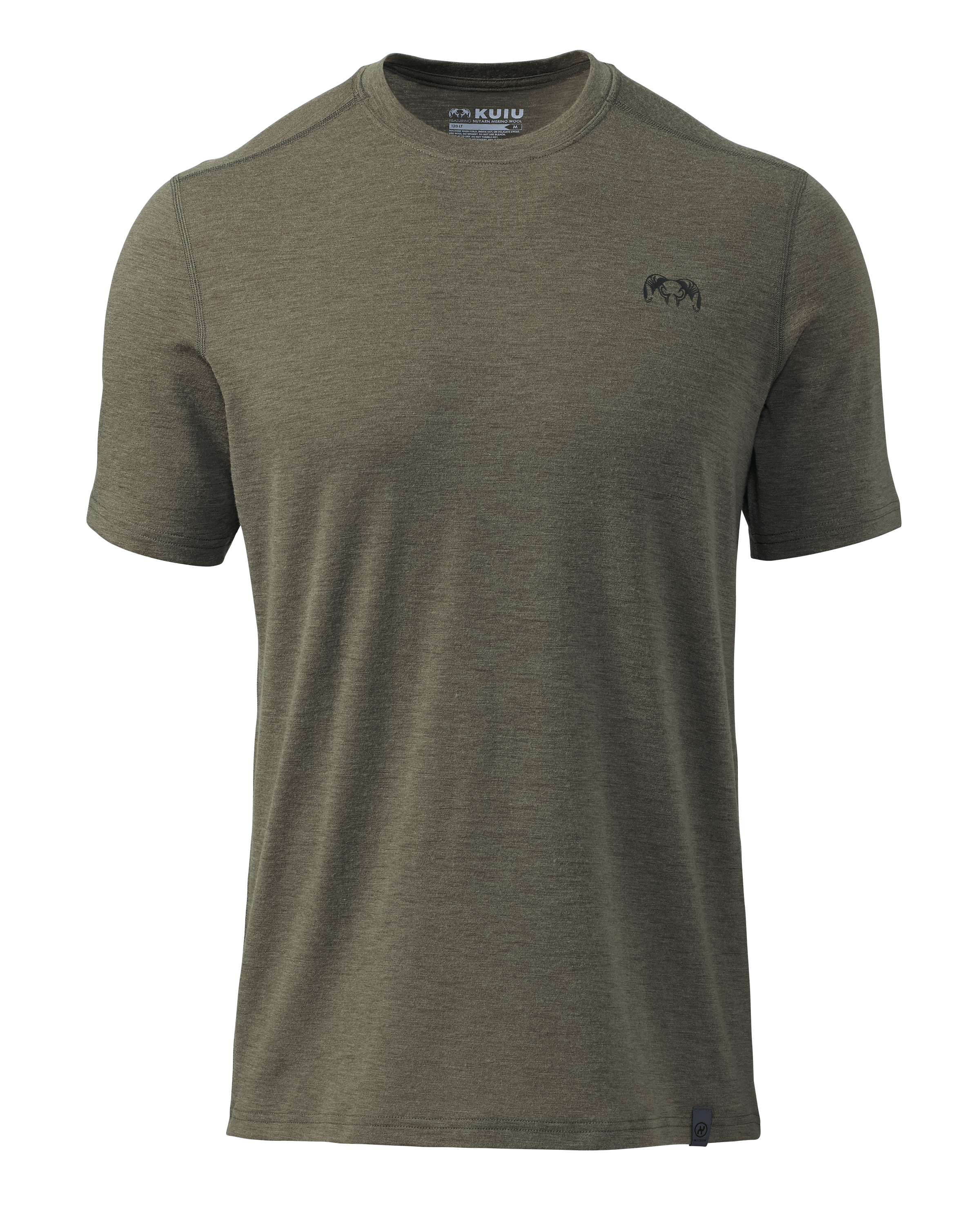 ULTRA Merino 120 LT SS Crew-T | Ash