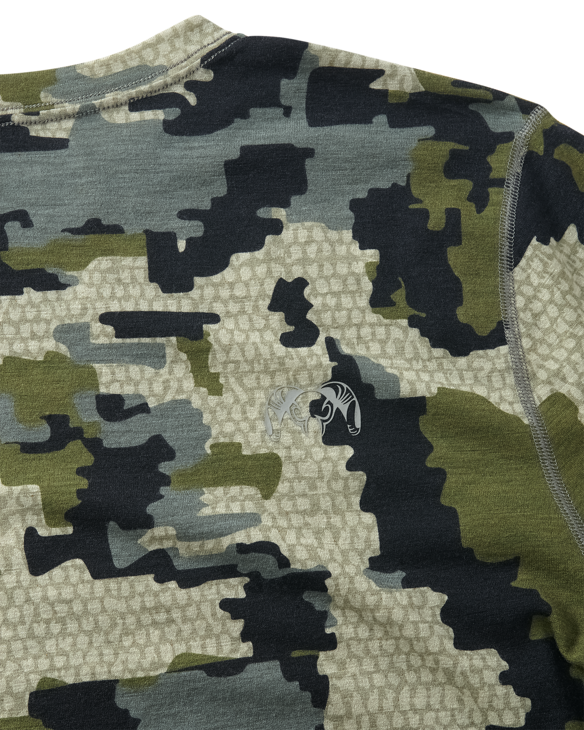 Alternative view of ULTRA Merino 120 LT SS Crew-T | Verde