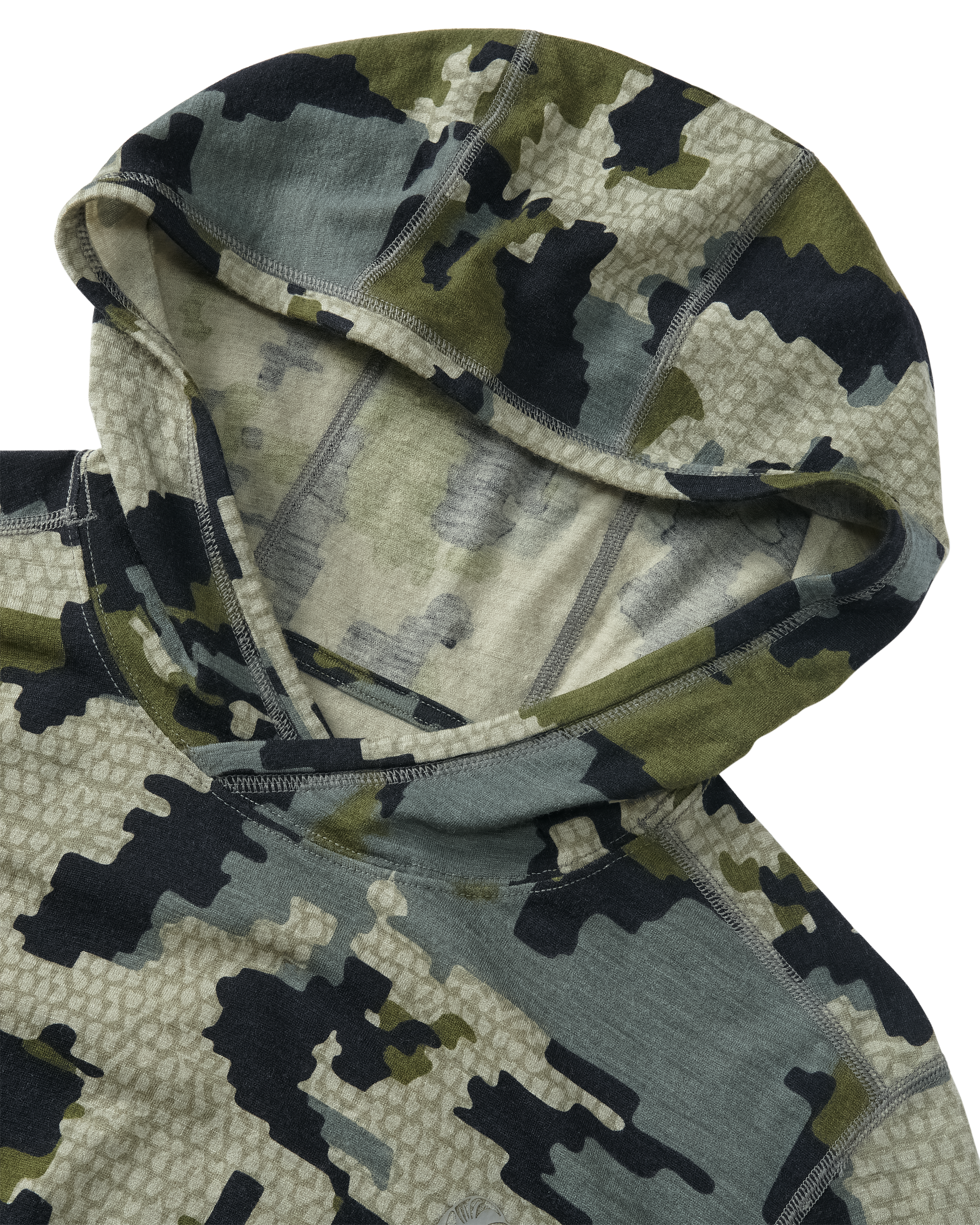 ULTRA Merino 120 LT LS Hoodie | Verde - Image 4