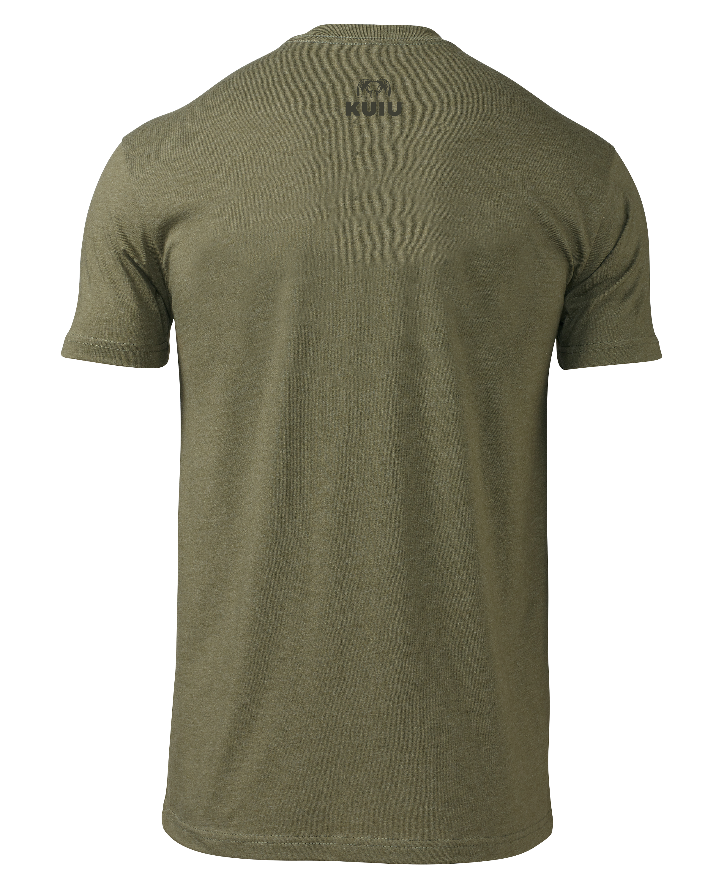 Alternative view of KUIU Topo Block Logo T-Shirt | Military Green