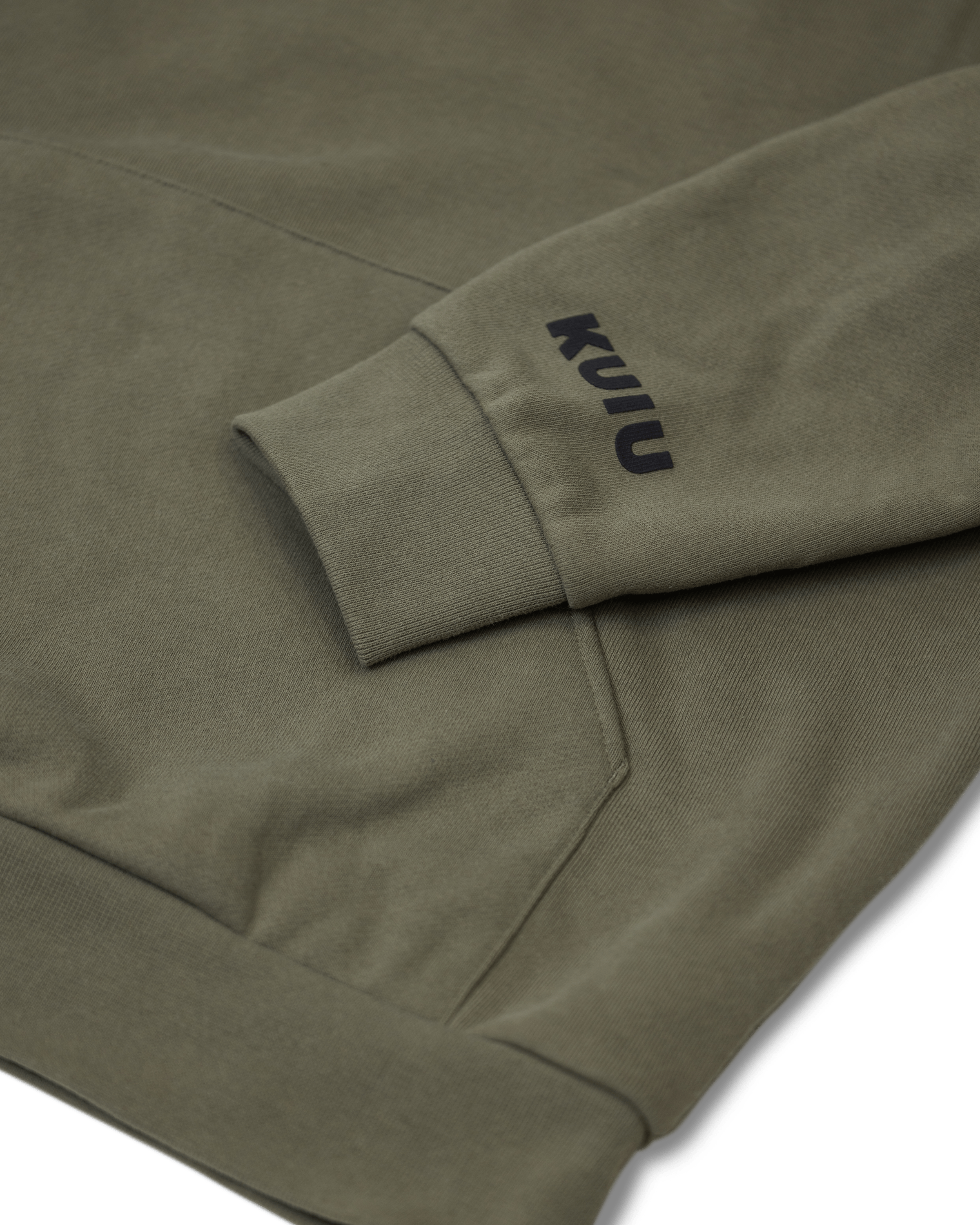 Workgrade Heavyweight Hoodie | Olive - Image 3