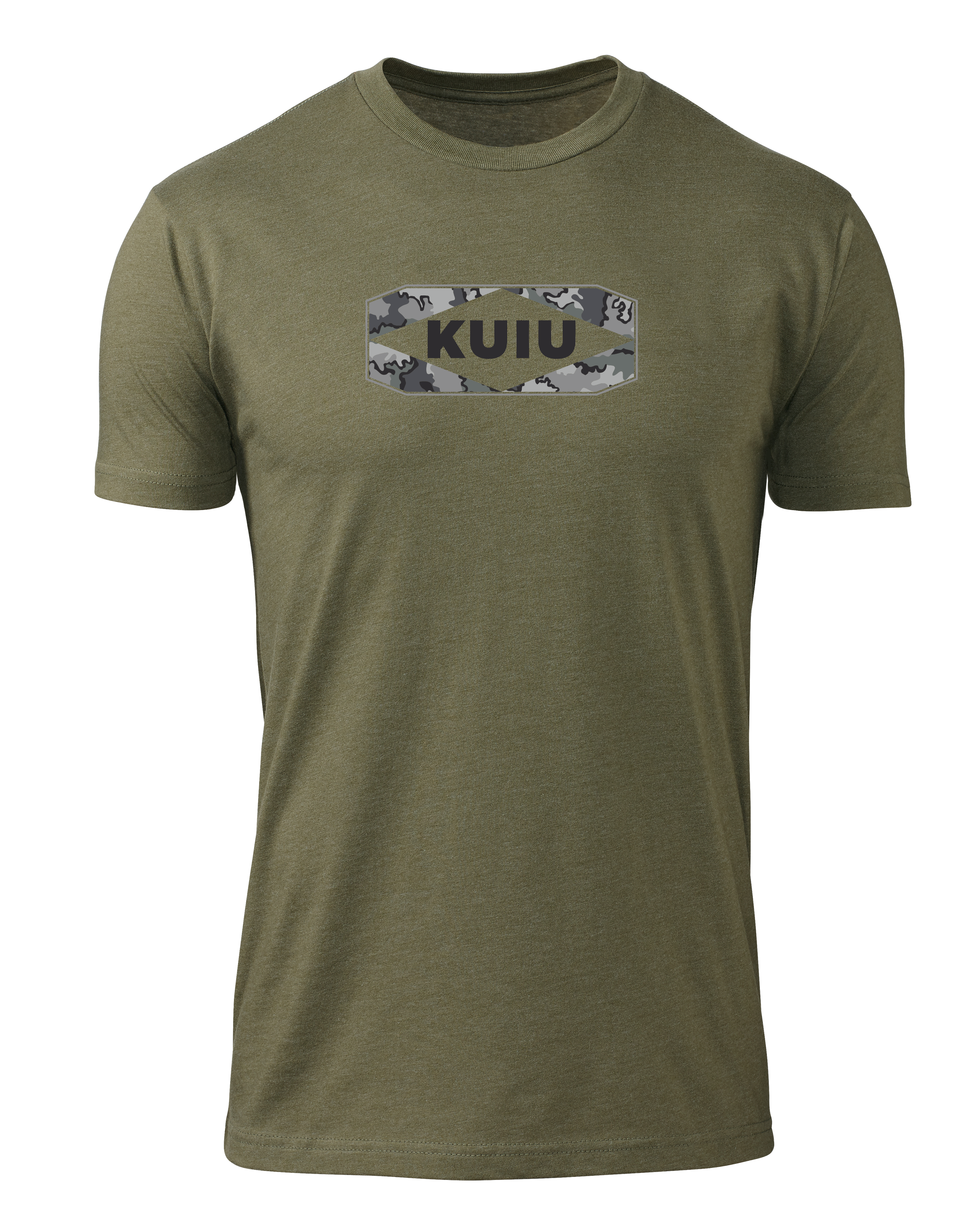 Outlet KUIU Vias Storm Patch T-Shirt | Military Green