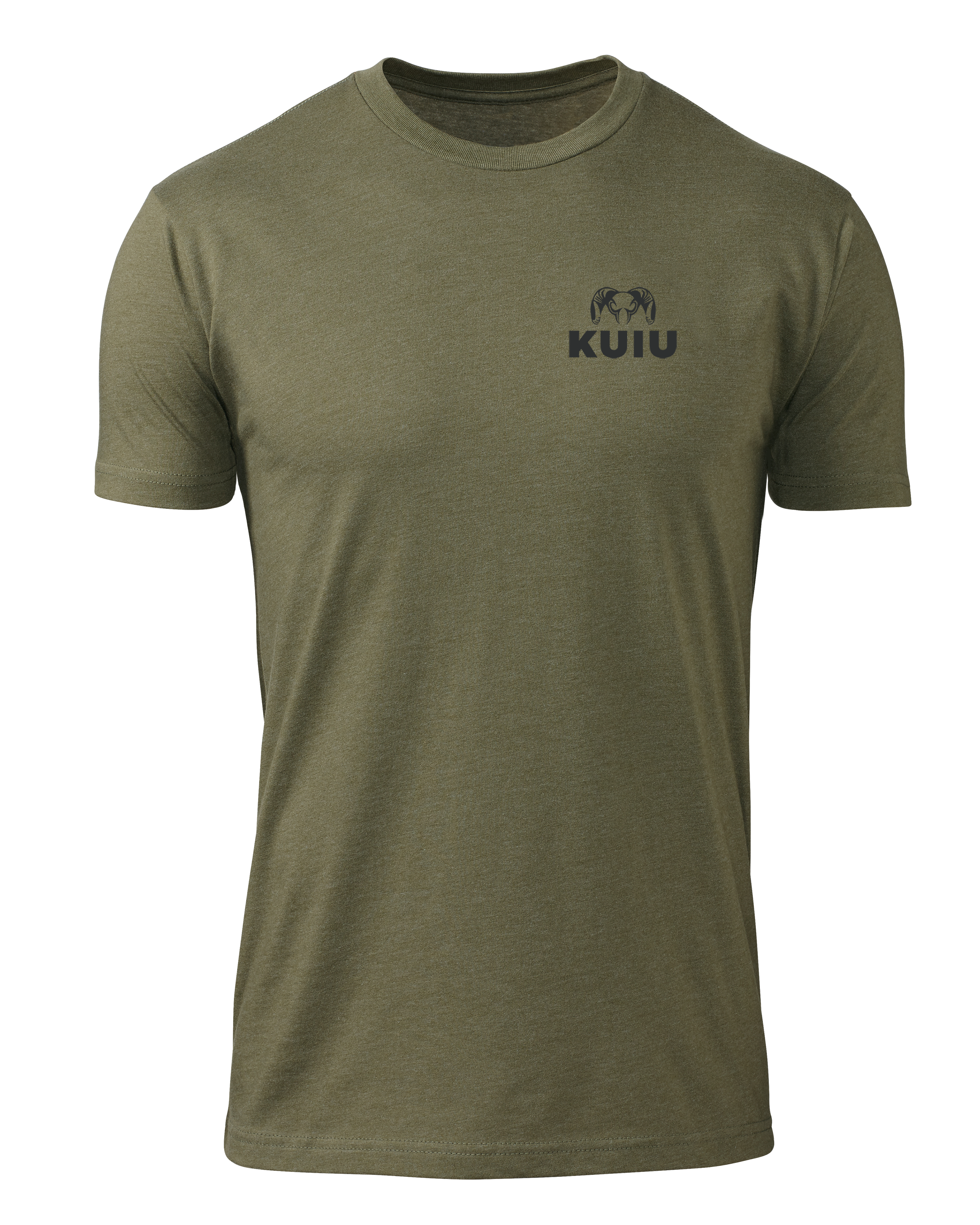 KUIU Ram Chest Logo T-Shirt | Military Green