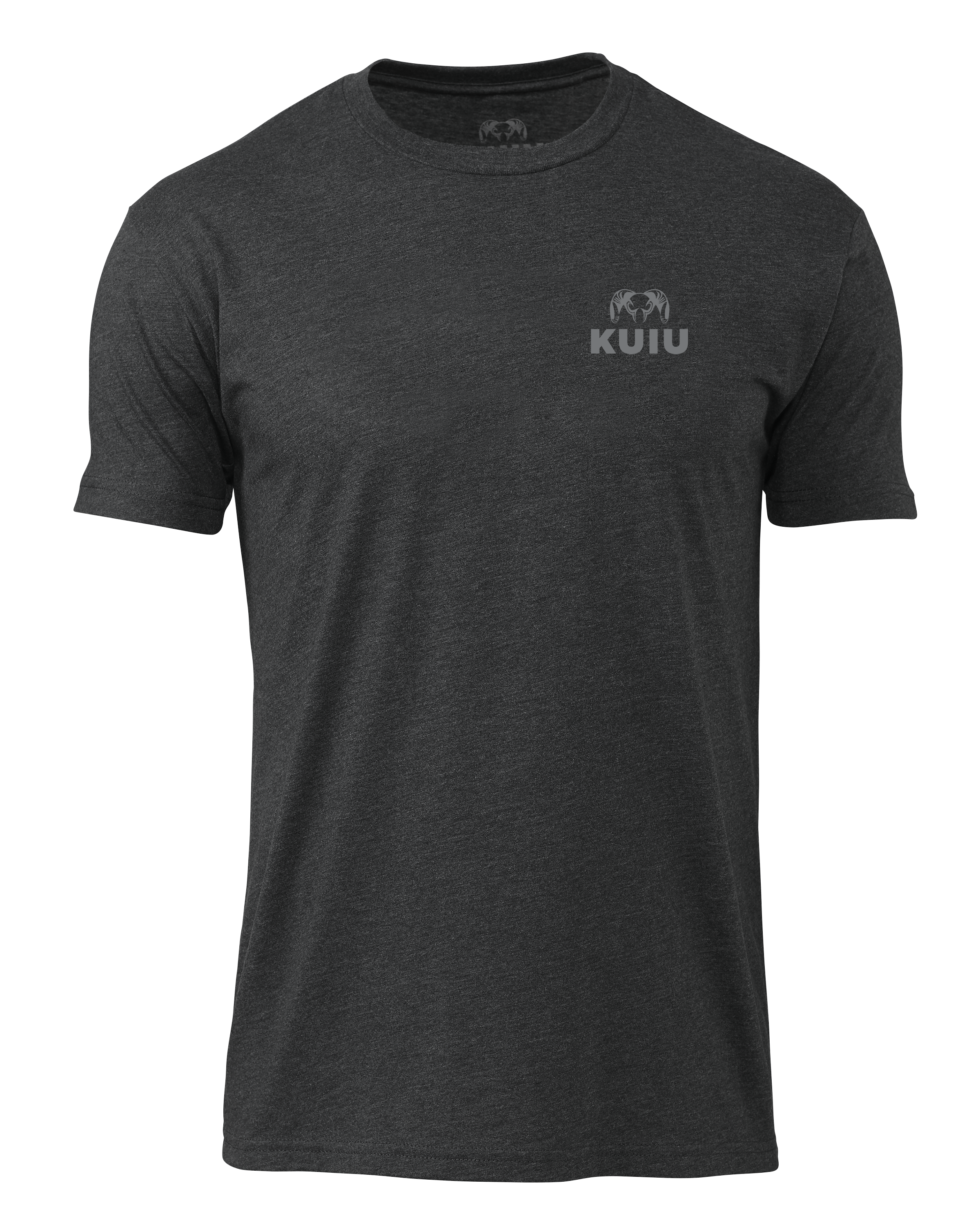 Alternative view of KUIU Vertical Flag Logo T-Shirt | Charcoal