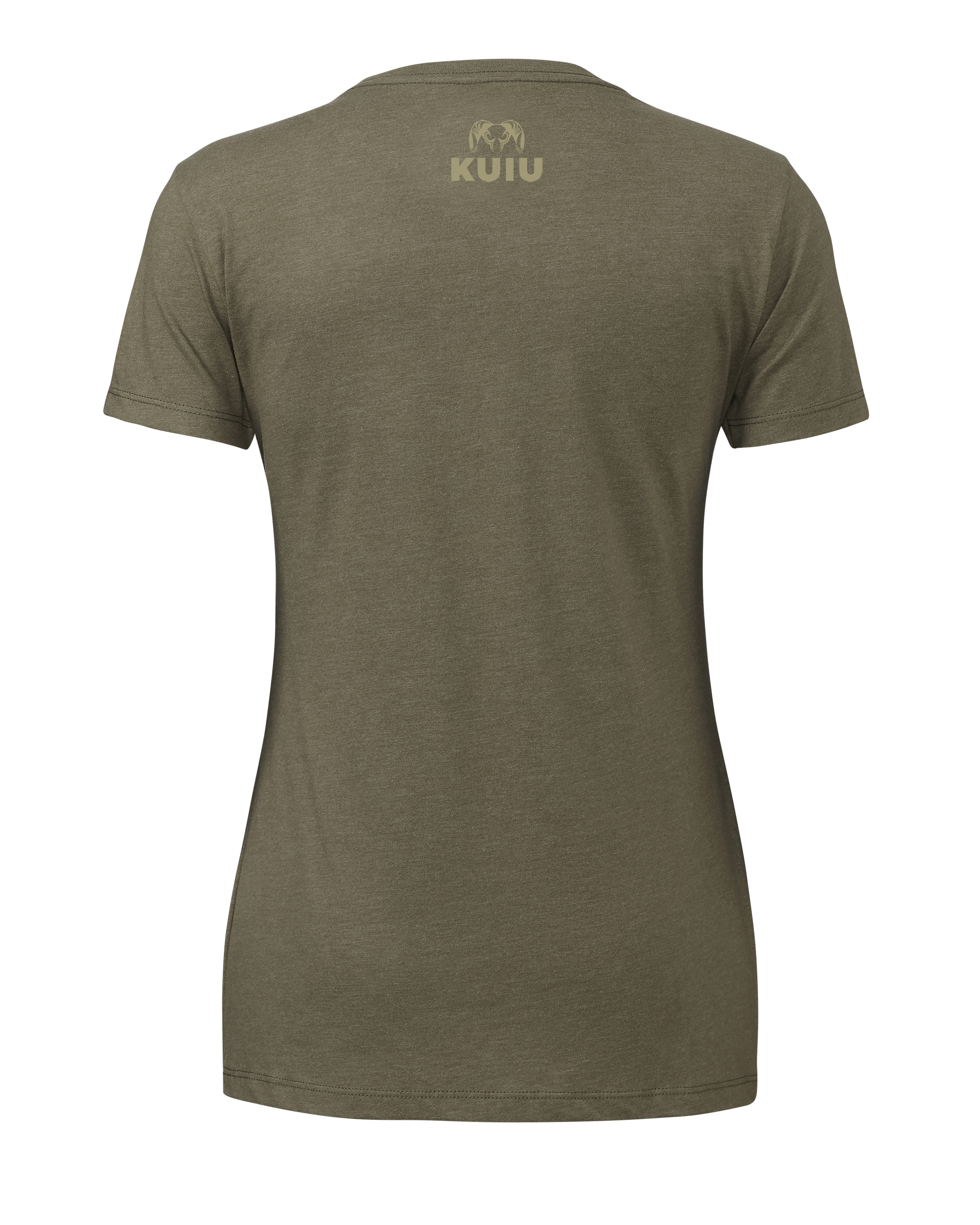 Alternative view of Women's Super Cub Logo T-Shirt | Military Green