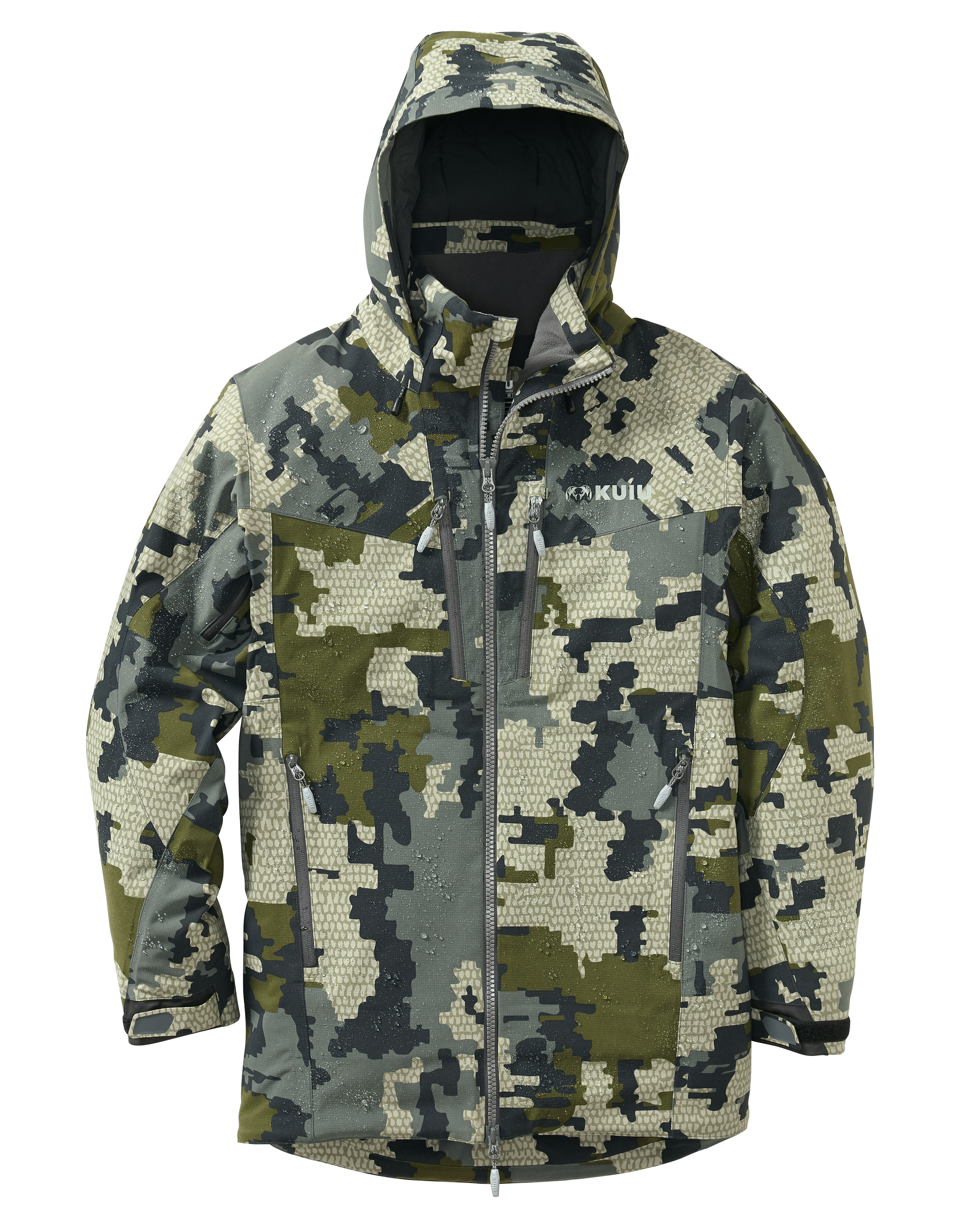 Alternative view of KUIU Kutana Gale Force Hooded Jacket | Verde