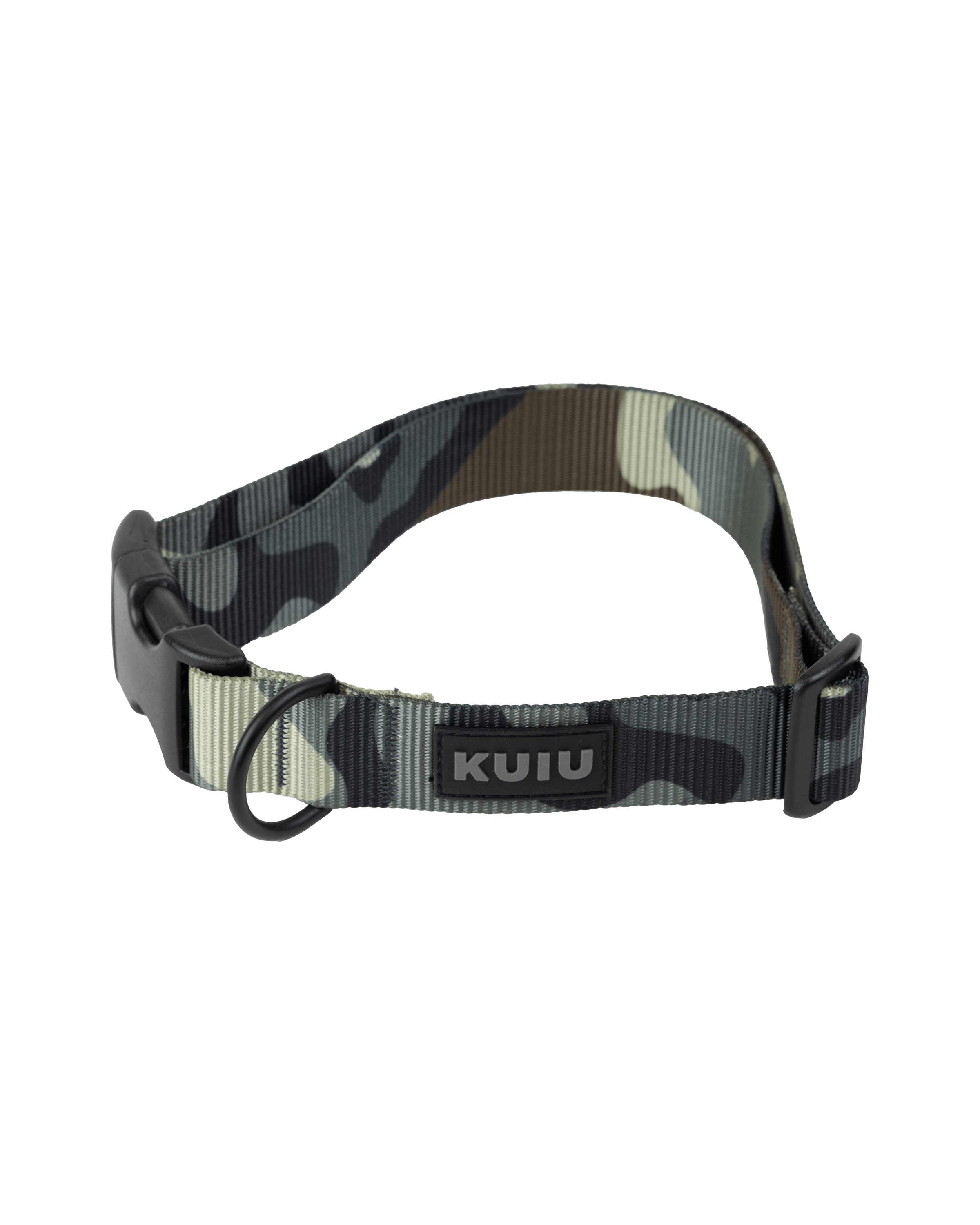 Camo Webbing Dog Collar | Vias