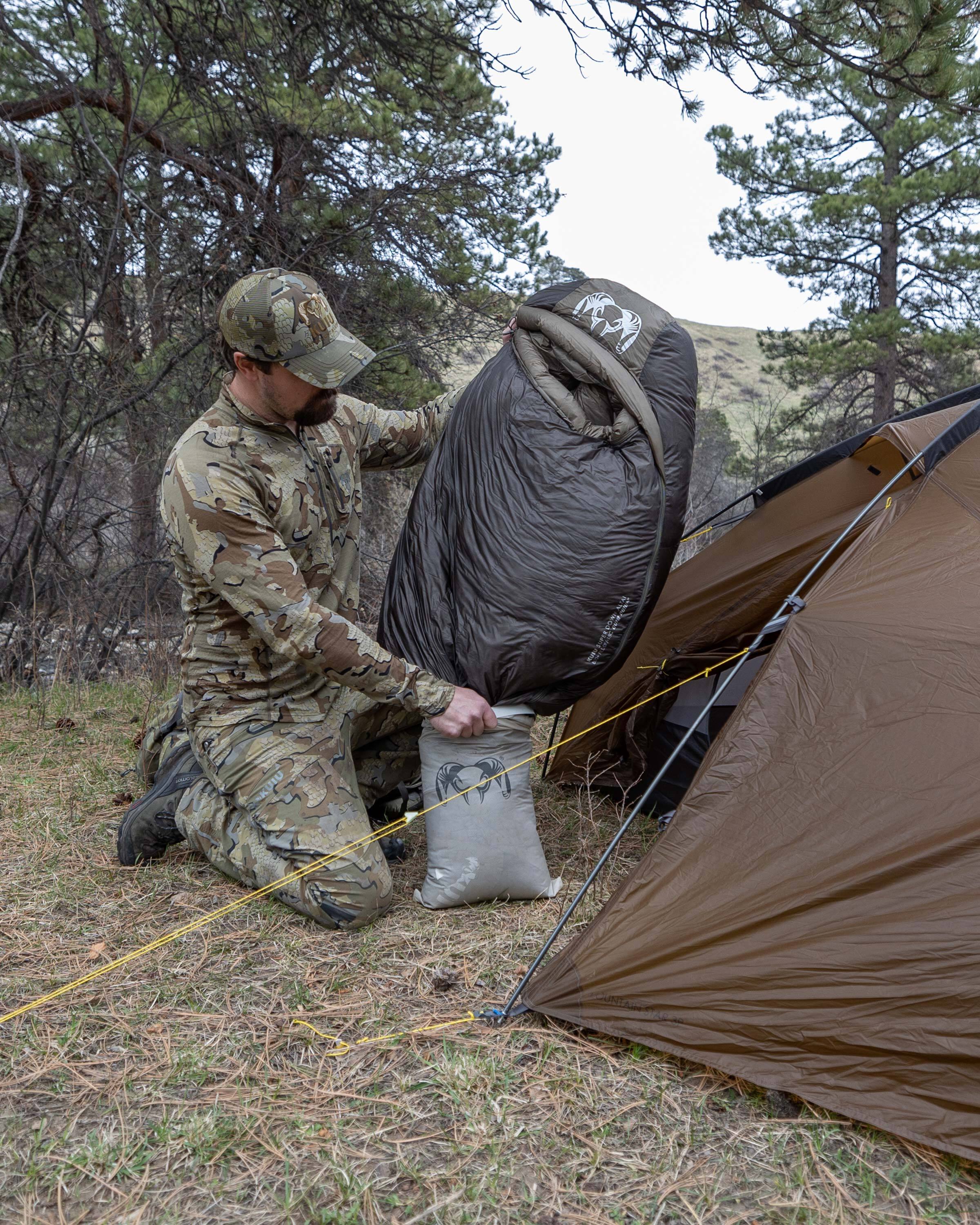 Super Down Altai 0° Sleeping Bag | Ash - Image 4