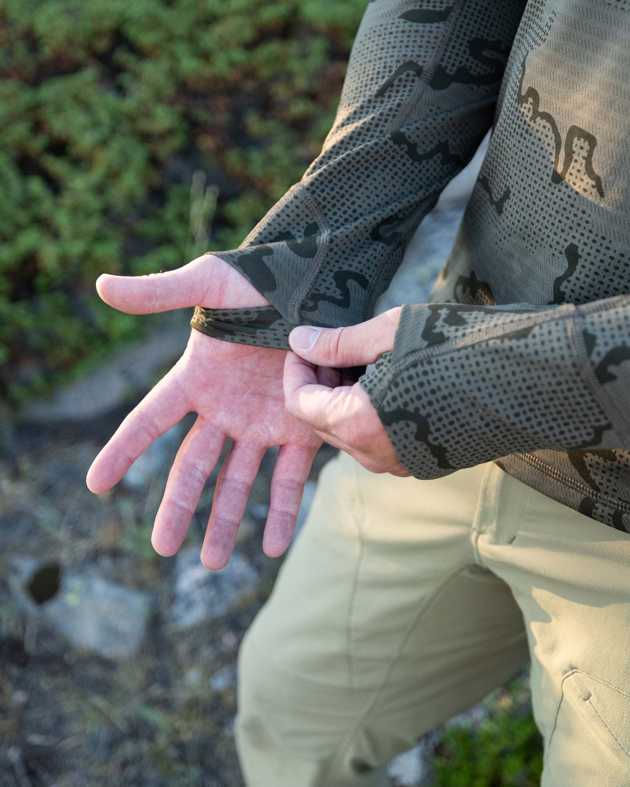Ridgepoint Fleece Henley | Ash Tonal - Image 9
