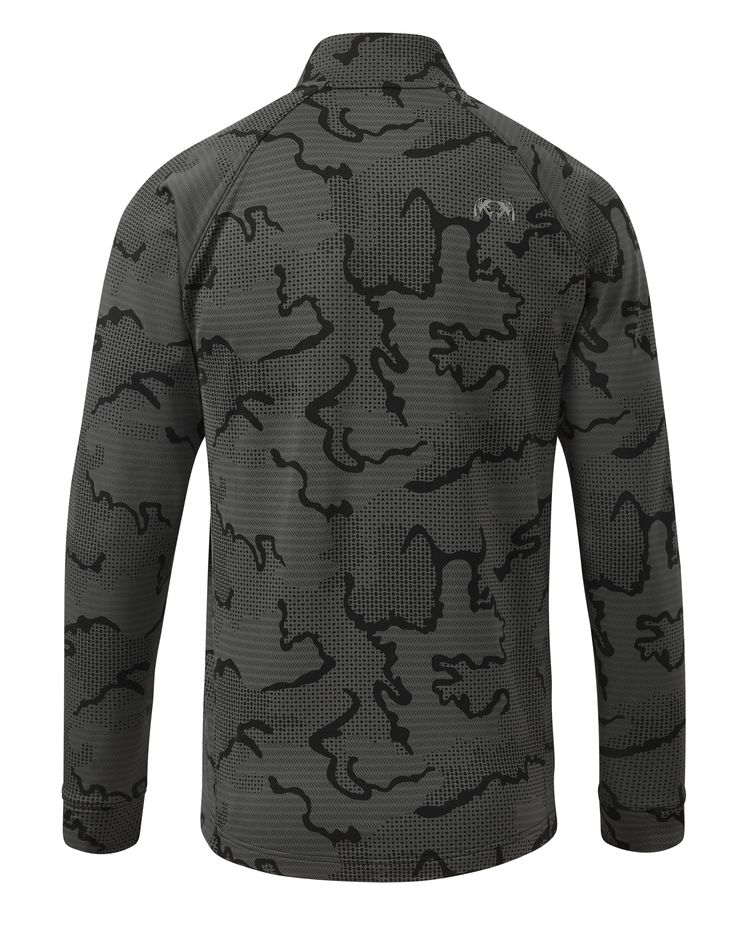 Alternative view of Ridgepoint Fleece Zip-T | Black Tonal
