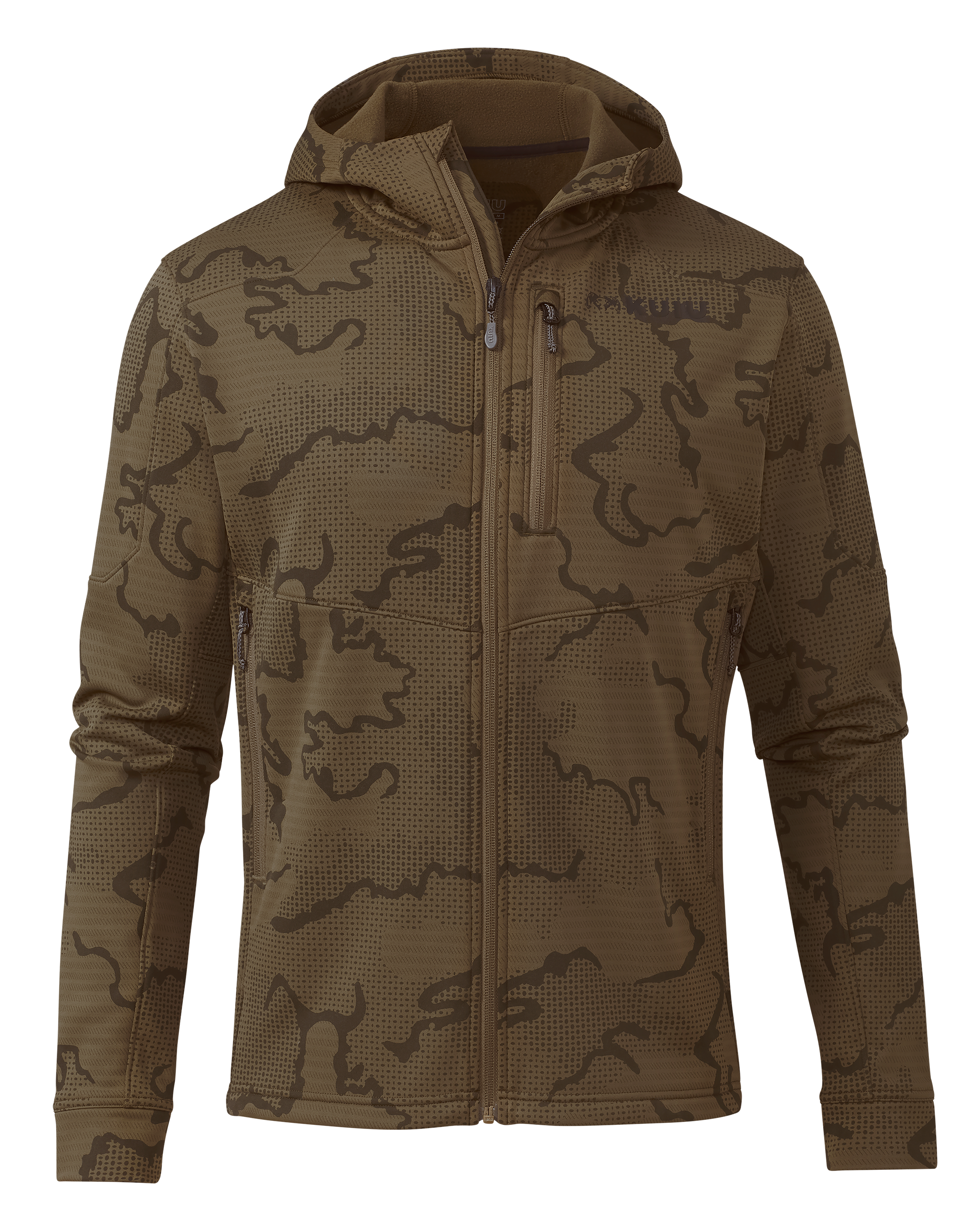 Ridgepoint Fleece Hoodie | Coyote Brown Tonal