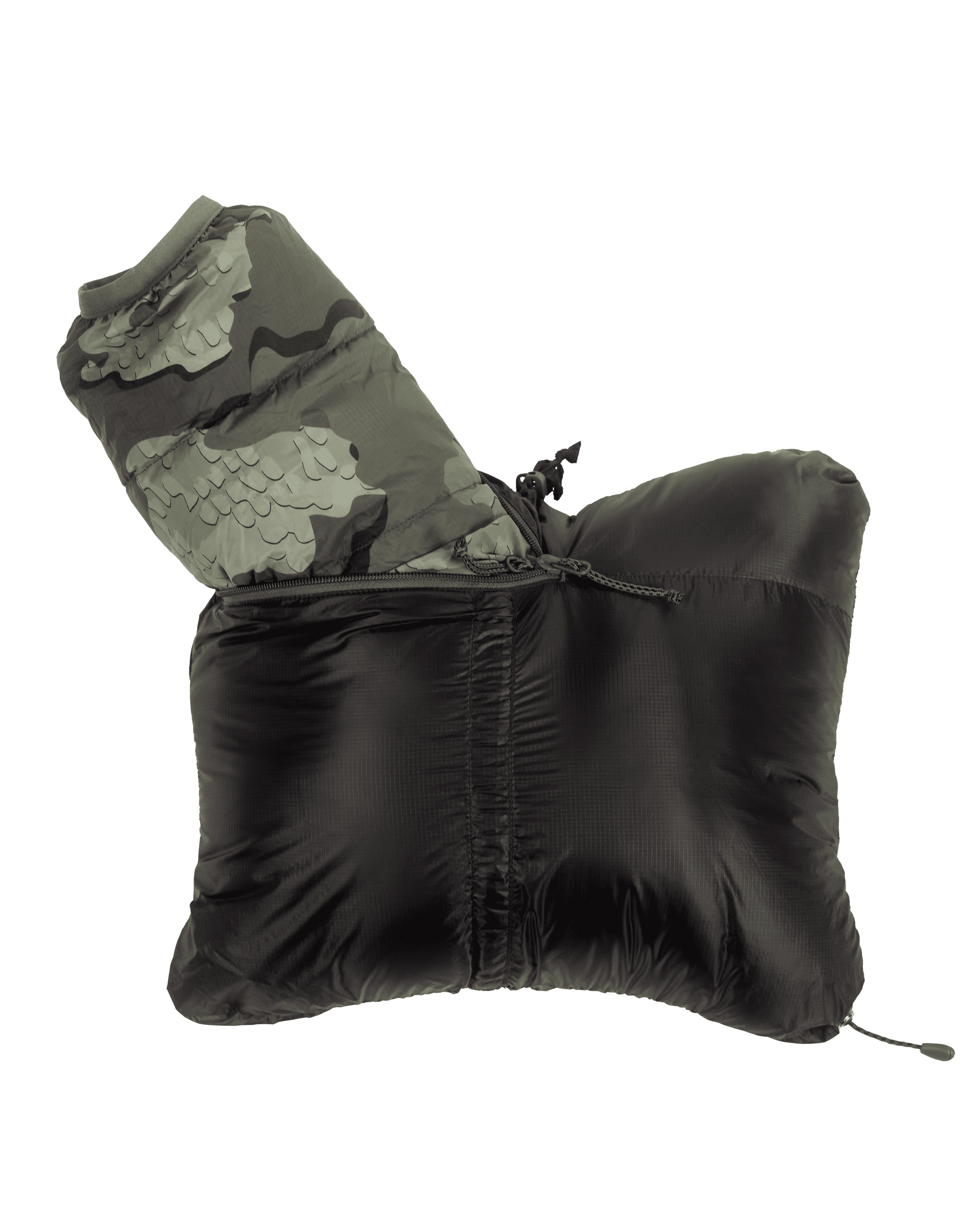 Super Down LT Hooded Jacket | Ash - Image 5