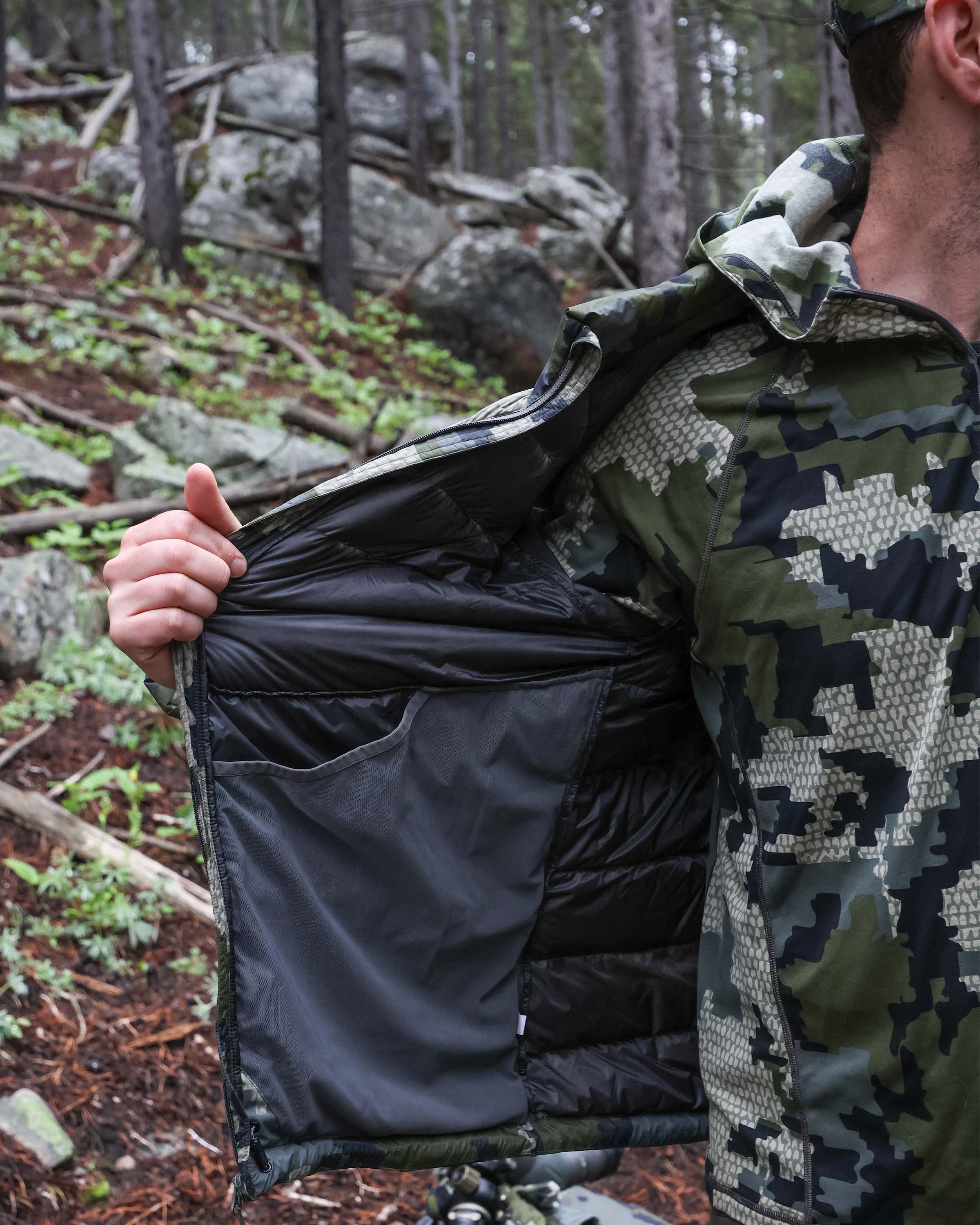 Outlet Super Down LT Jacket | Gunmetal - Image 7