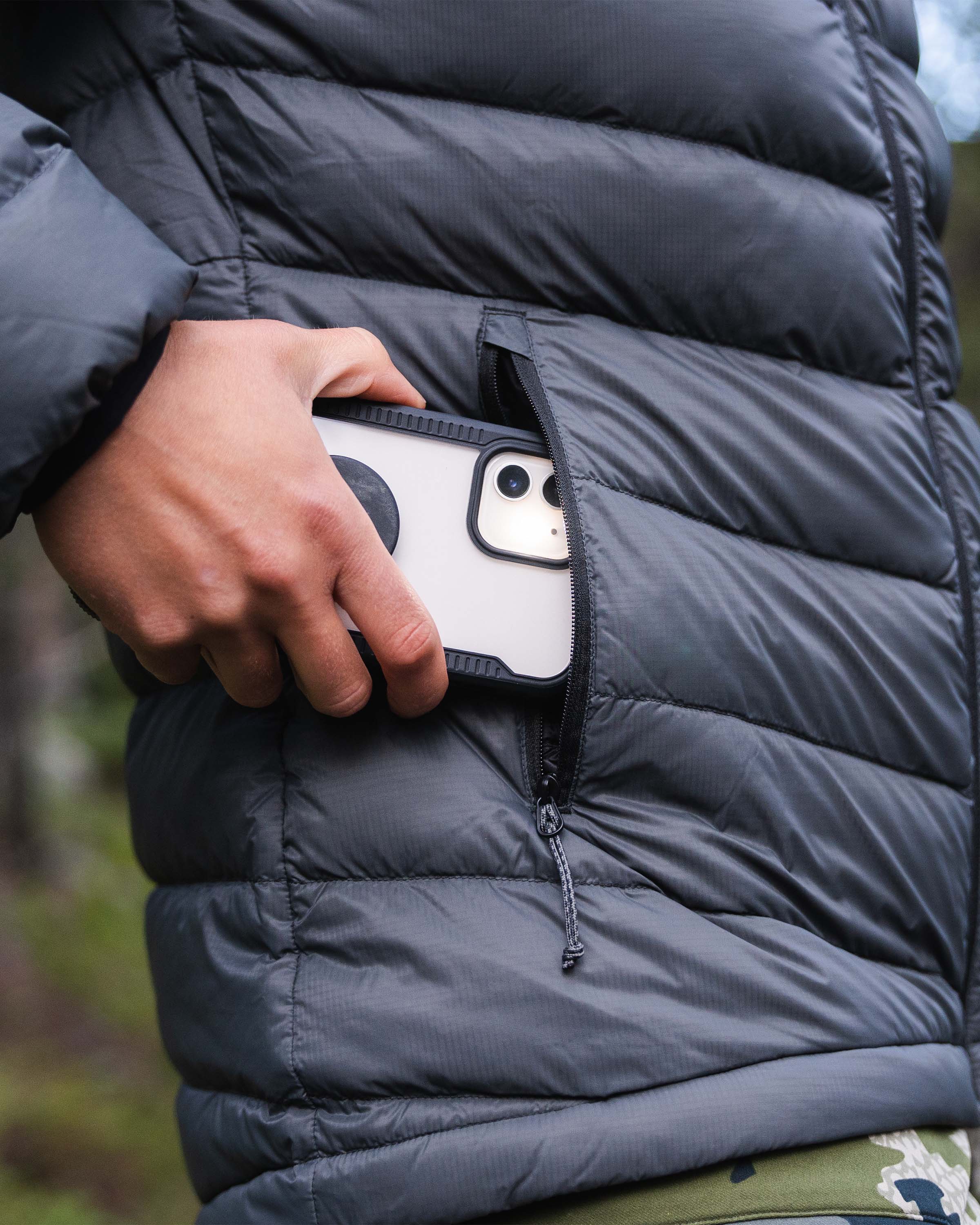 Outlet Women's Super Down LT Hooded Jacket | Valo - Image 8