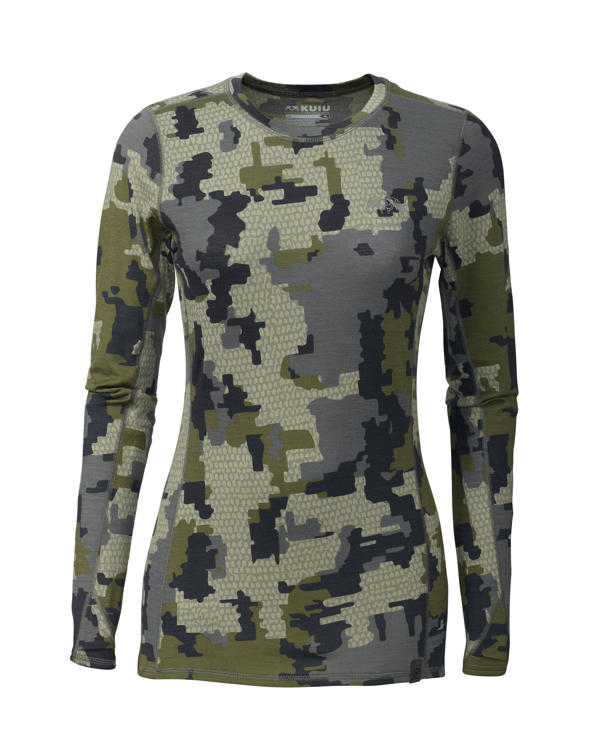Women's ULTRA Merino 145 LS Crew | Verde