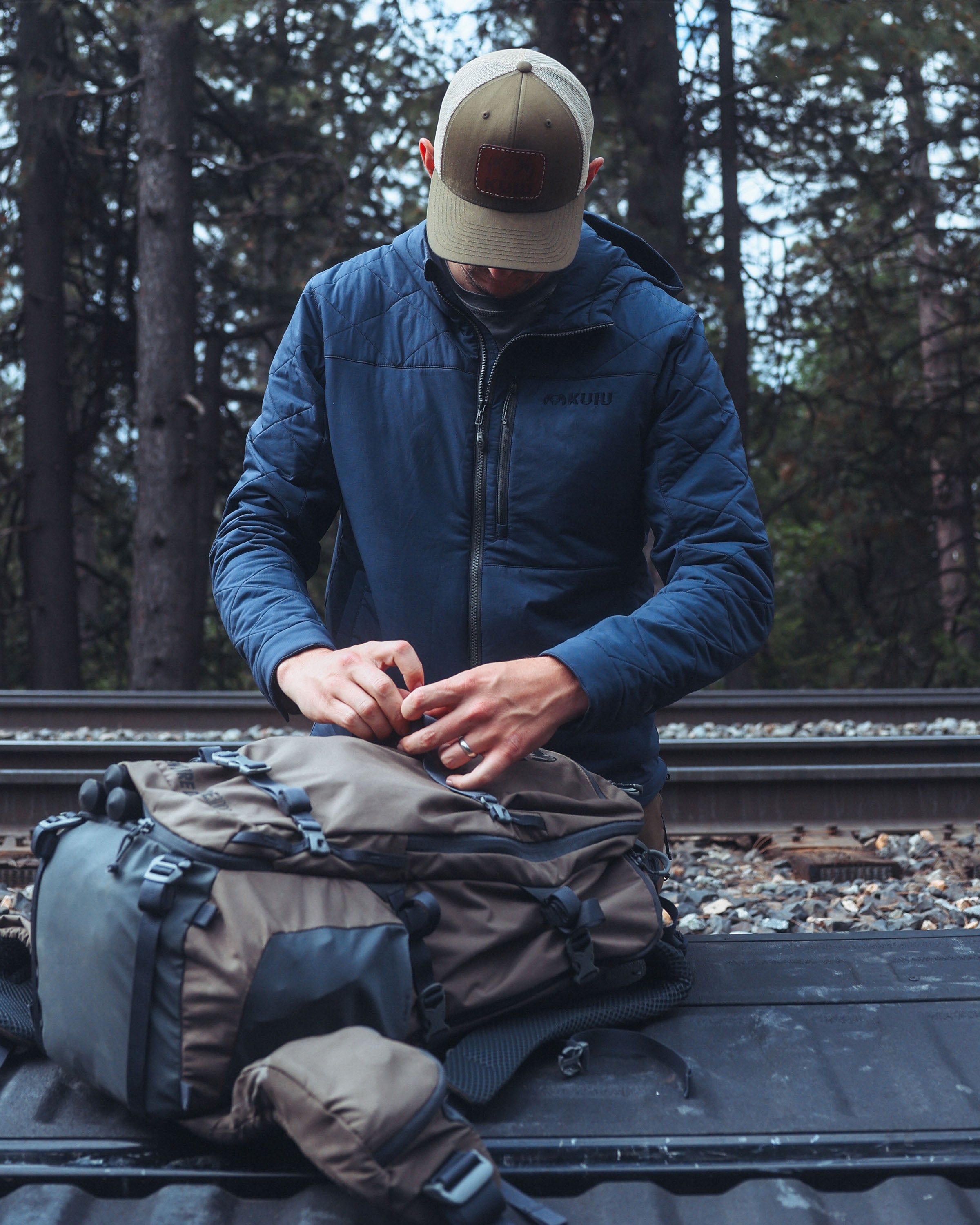 Outlet Granby Hooded Jacket | Gunmetal - Image 6