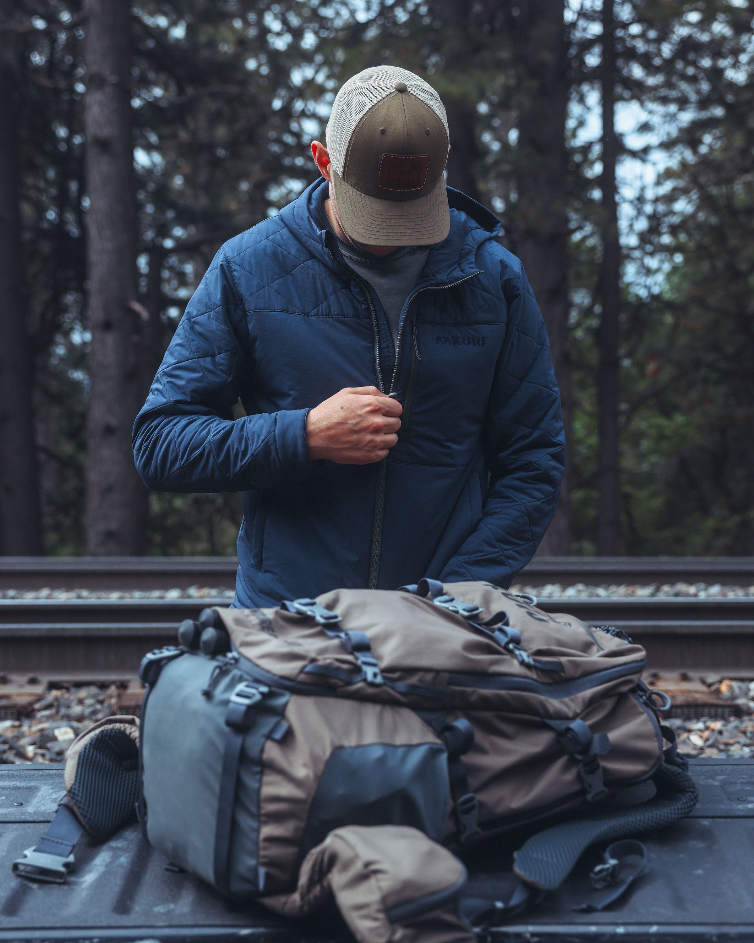 Outlet Granby Hooded Jacket | Bourbon - Image 4