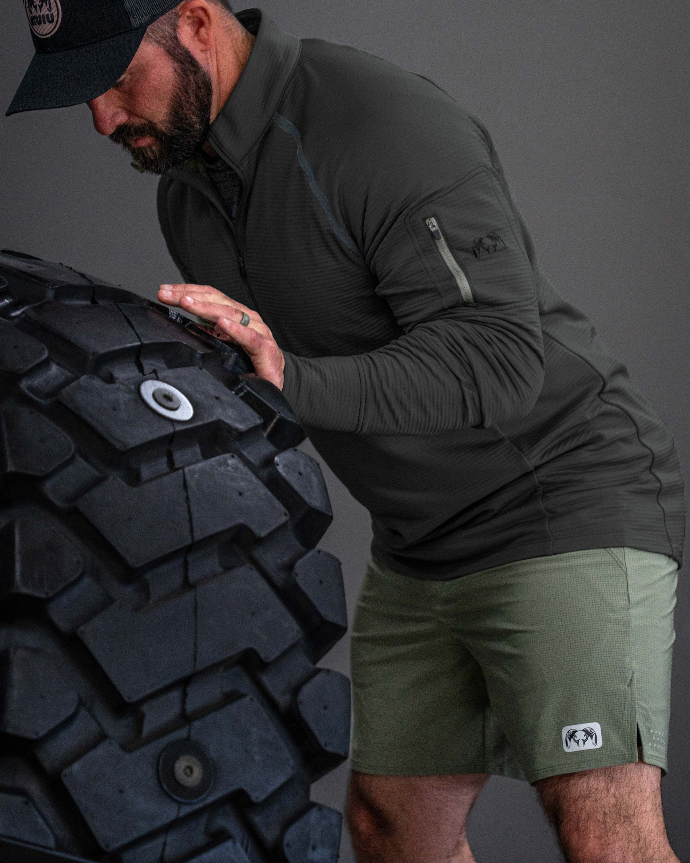 EnduroTrainer Lined 7″ Short | Antler - Image 6