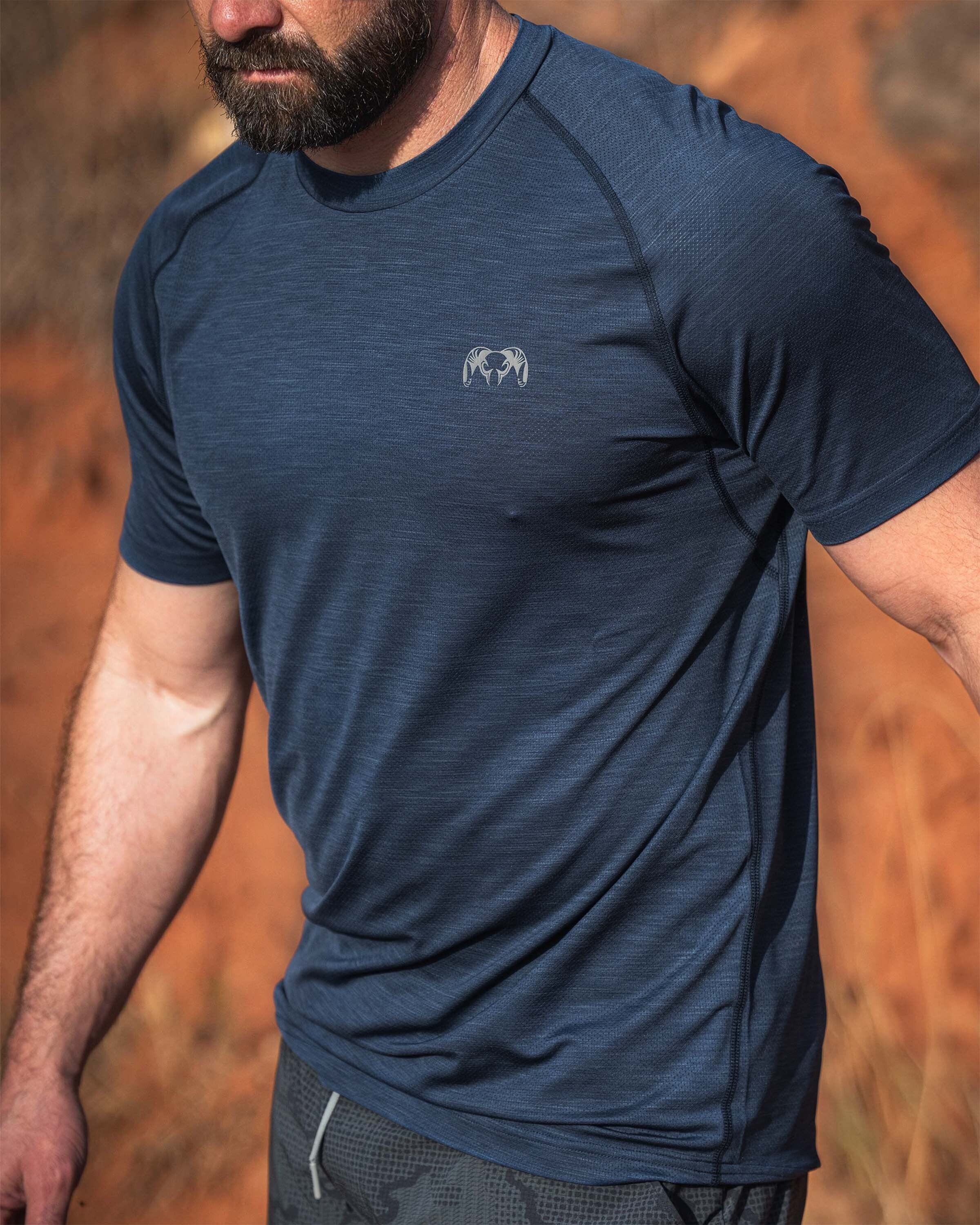 EnduroMesh SS Crew | Black Heather - Image 5
