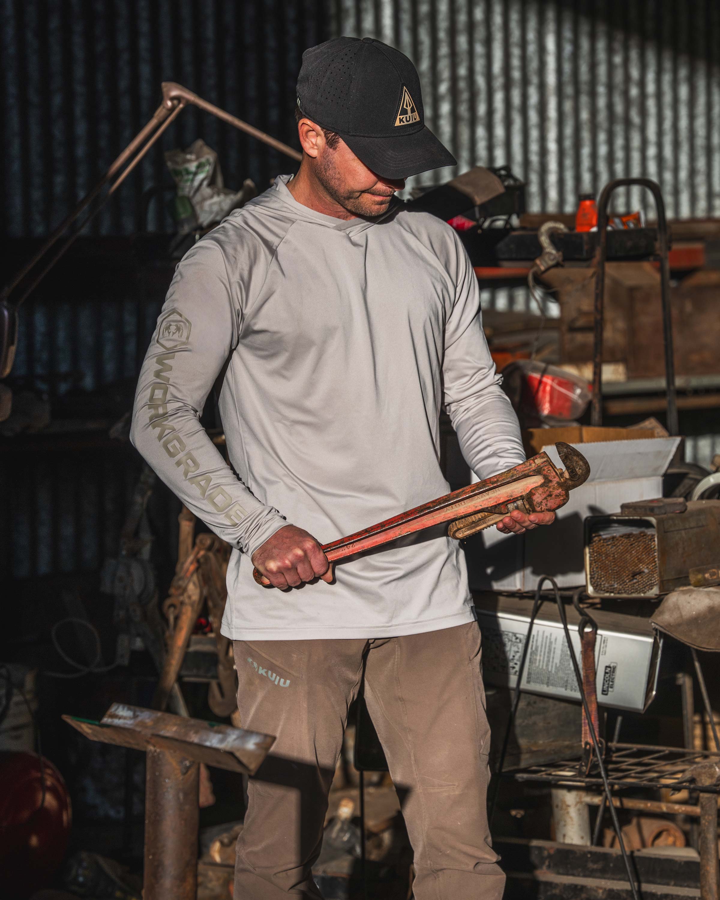 Workgrade Sun Hoodie | Haze - Image 3