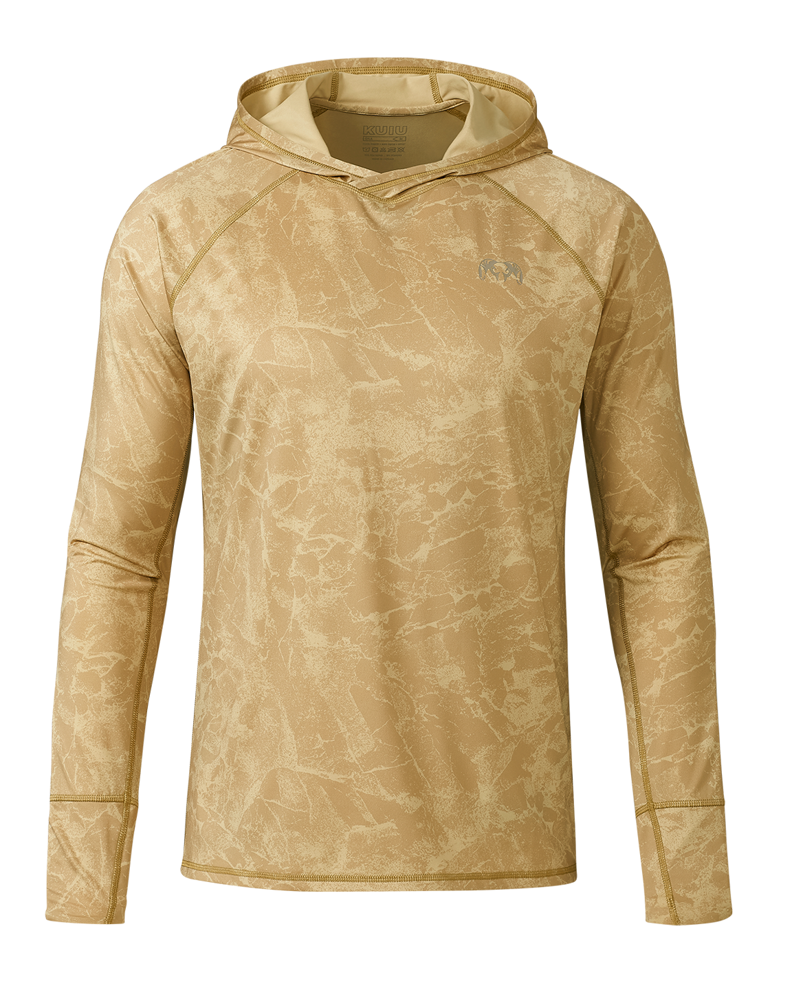 Gila LS Hoodie Gritstone | Dune Gritstone