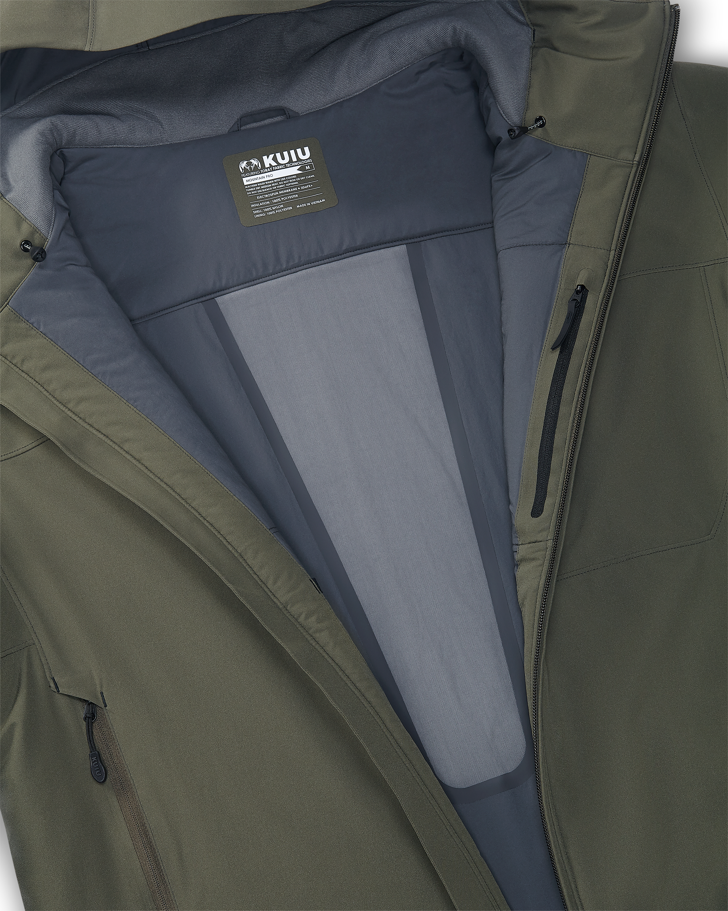 Mountain PRO Hooded Jacket | Verde - Image 4