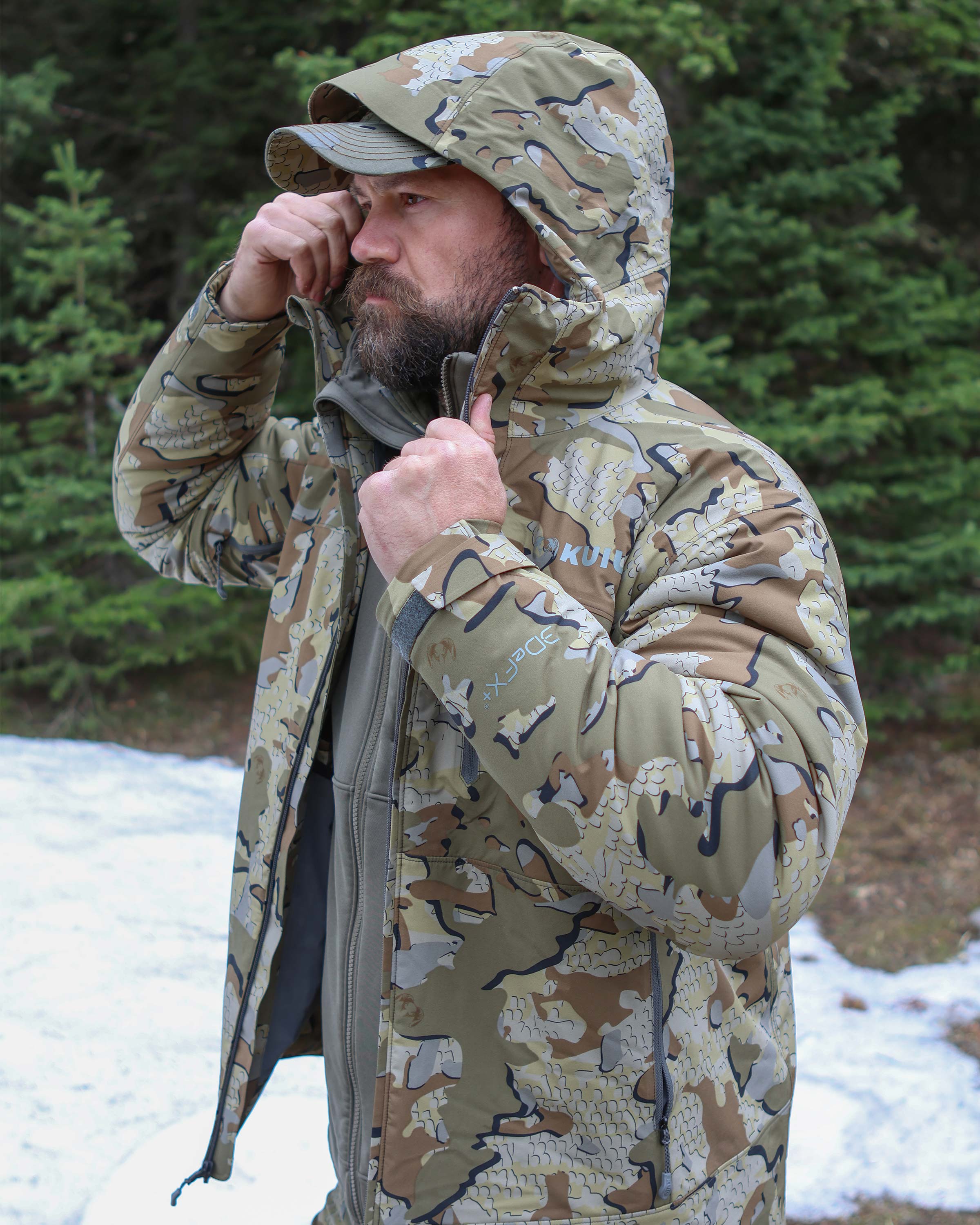 Mountain PRO Hooded Jacket | Verde - Image 8